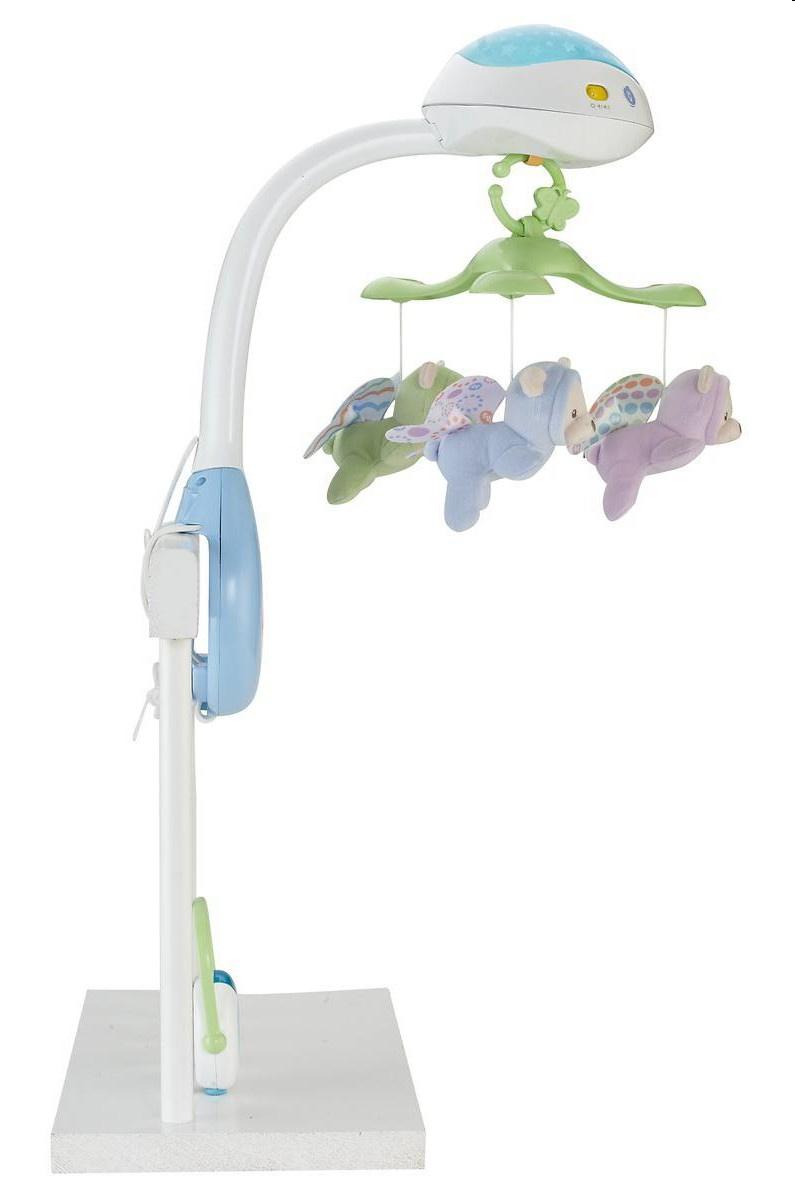 Produktbild Fisher-Price 3-in-1 Traumbärchen Baby Mobile, Spieluhr, Nachtlicht mit Musik 3 von 9