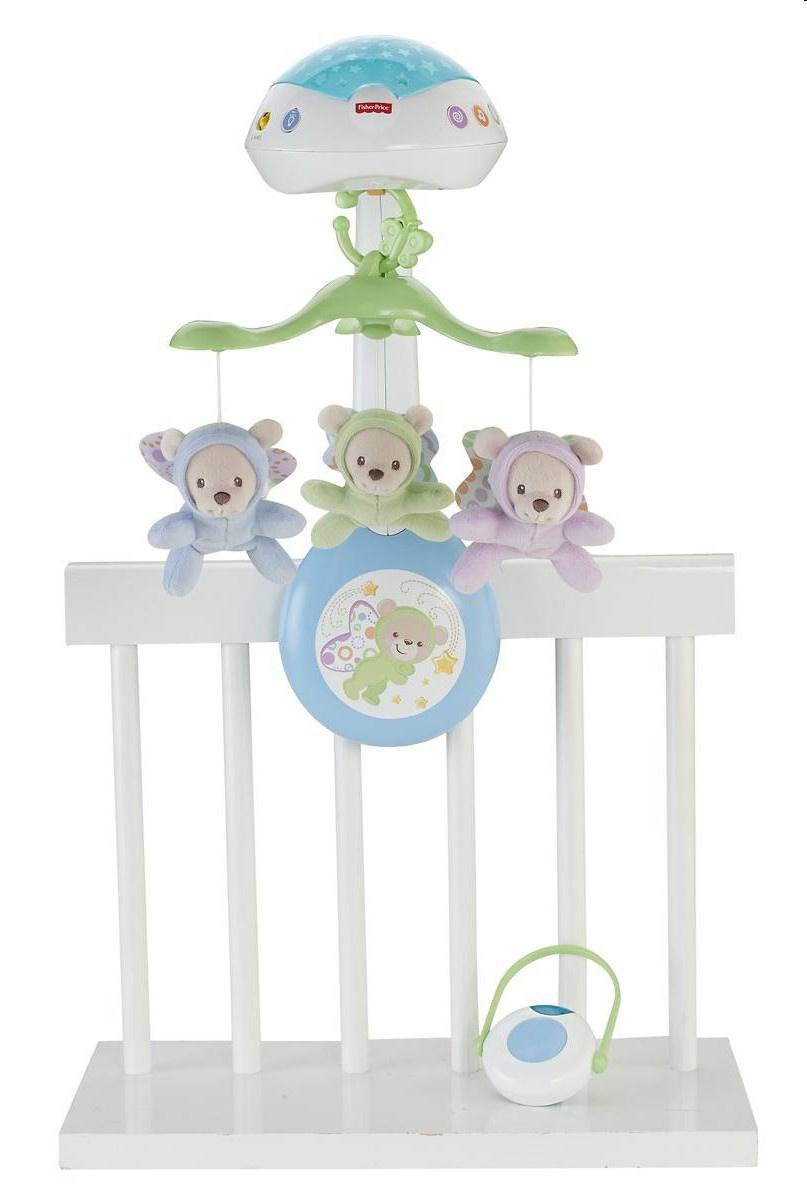 Produktbild Fisher-Price 3-in-1 Traumbärchen Baby Mobile, Spieluhr, Nachtlicht mit Musik 7 von 9