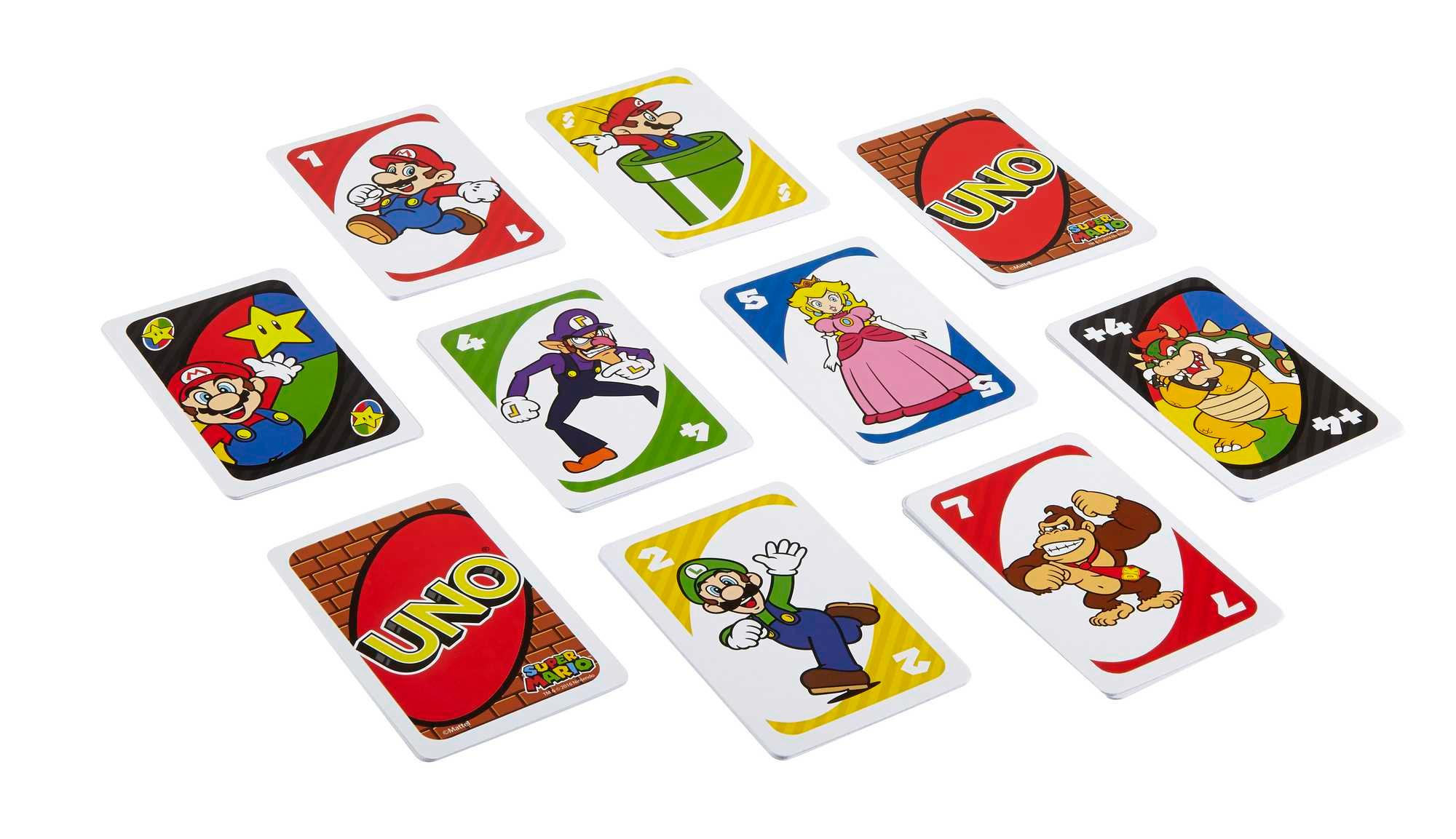 Produktbild Mattel Games UNO Super Mario, Kartenspiel, Gesellschaftsspiel, Familienspiel 4 von 6