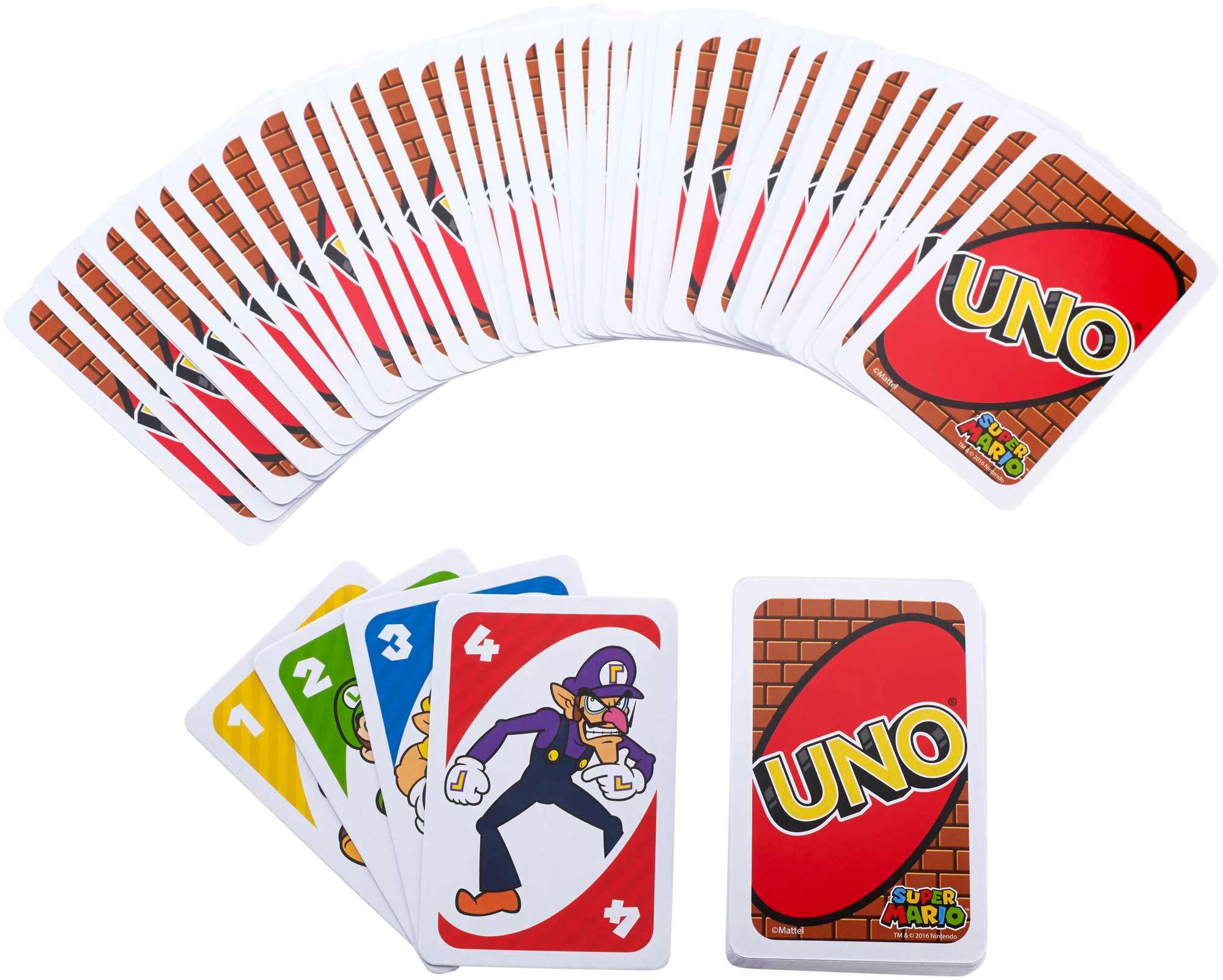 Produktbild Mattel Games UNO Super Mario, Kartenspiel, Gesellschaftsspiel, Familienspiel 6 von 6