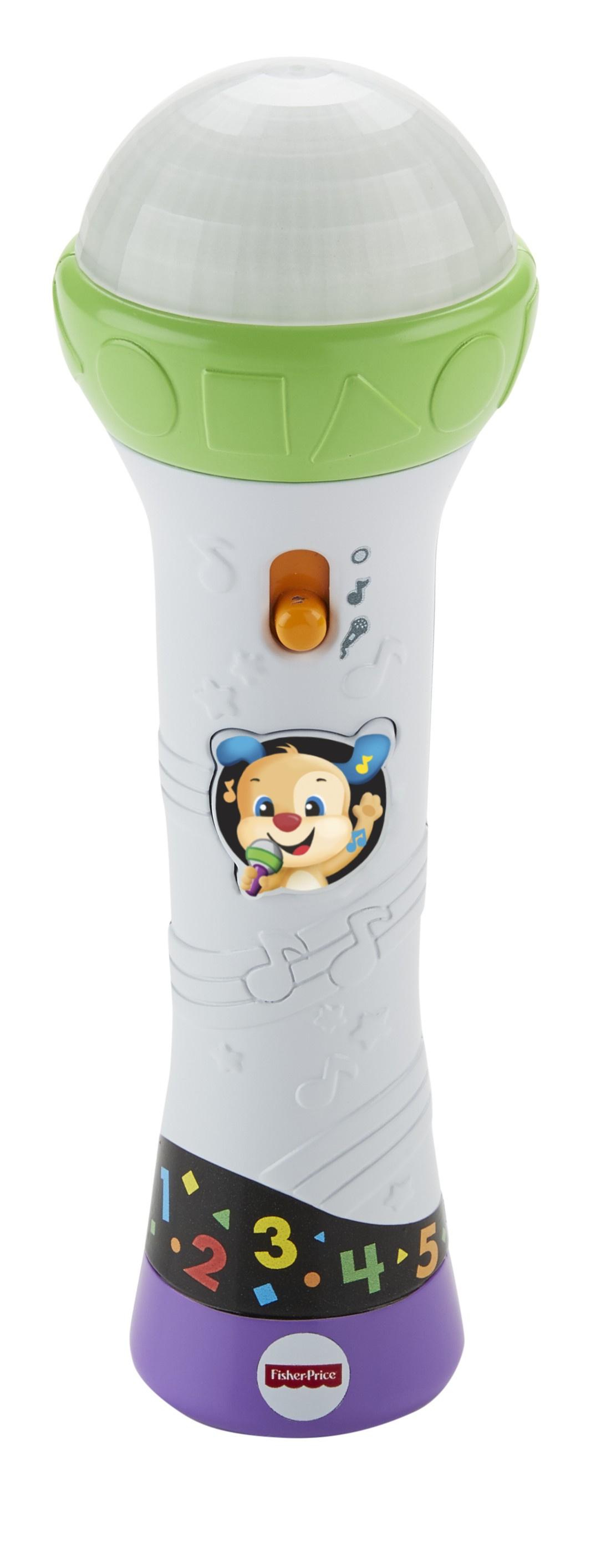 Produktbild Fisher-Price Lernspaß Mikrofon, Baby-Spielzeug, Kinder Mikrofon, Lernspielzeug 4 von 6