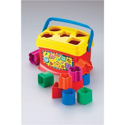Produktbild Fisher-Price Babys erste Bausteine, Motorikwürfel, Steckspiel, Bauklötze, Steckwürfel 2 von 11