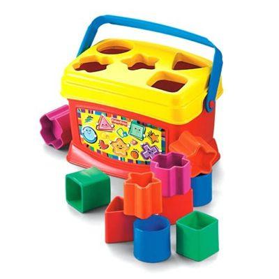 Produktbild Fisher-Price Babys erste Bausteine, Motorikwürfel, Steckspiel, Bauklötze, Steckwürfel 4 von 11