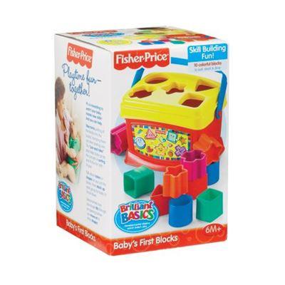 Produktbild Fisher-Price Babys erste Bausteine, Motorikwürfel, Steckspiel, Bauklötze, Steckwürfel 7 von 11