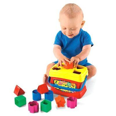 Produktbild Fisher-Price Babys erste Bausteine, Motorikwürfel, Steckspiel, Bauklötze, Steckwürfel 8 von 11