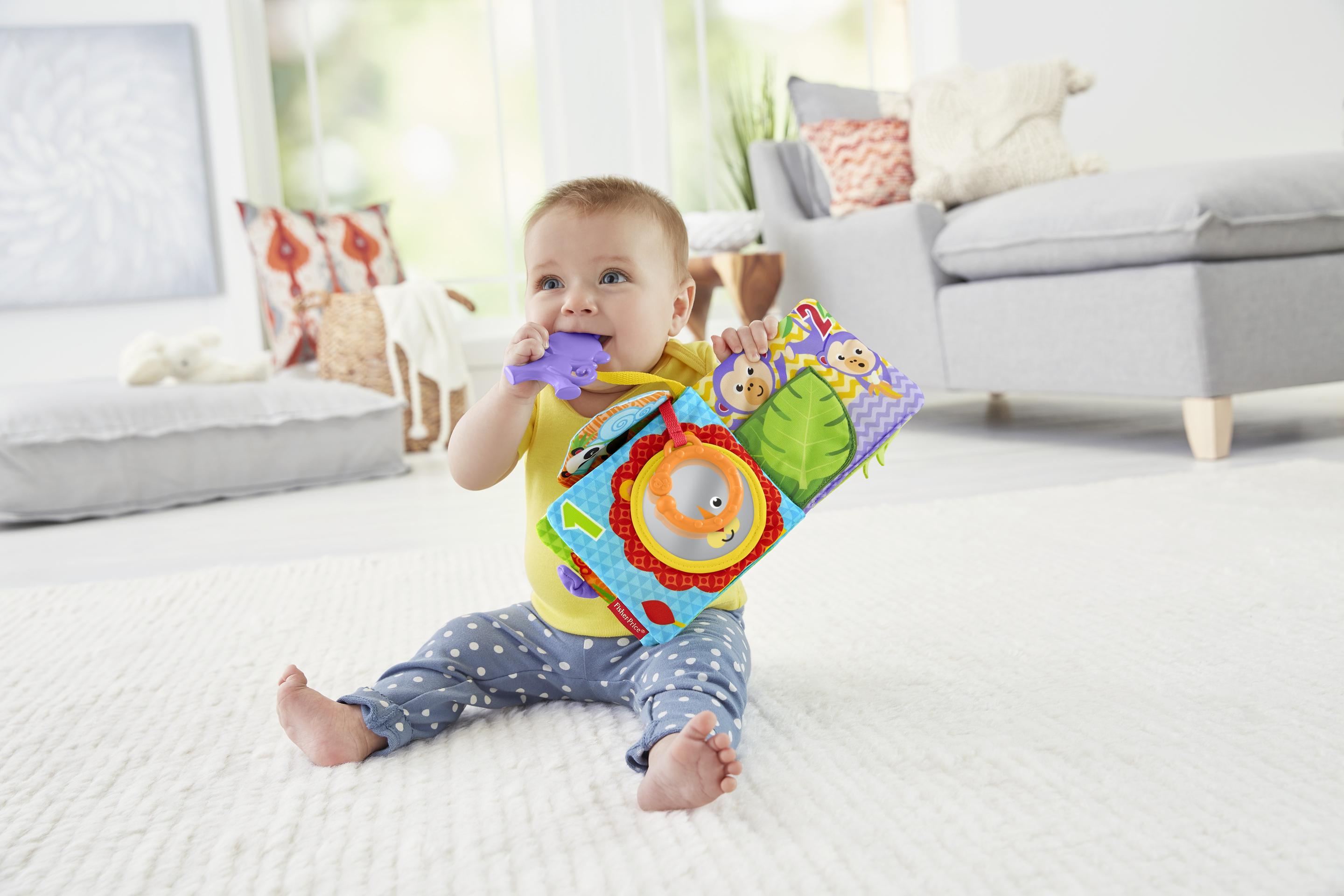 Produktbild Fisher-Price Kleines Spielbuch weiches Baby Buch 4 von 8