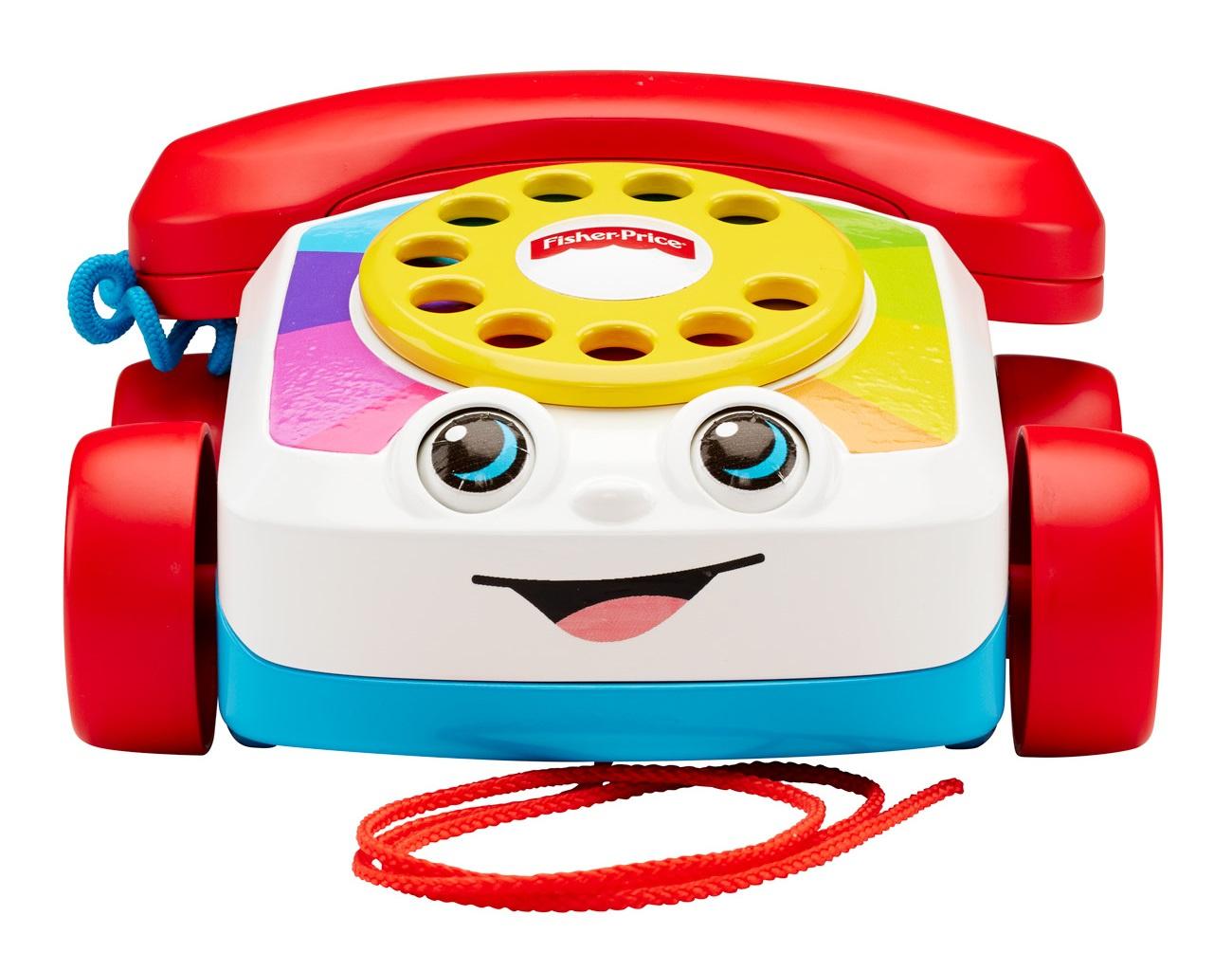 Produktbild Fisher-Price Plappertelefon, Baby Spielzeug-Telefon, Nachzieh-Spielzeug, Nachziehtier 3 von 10