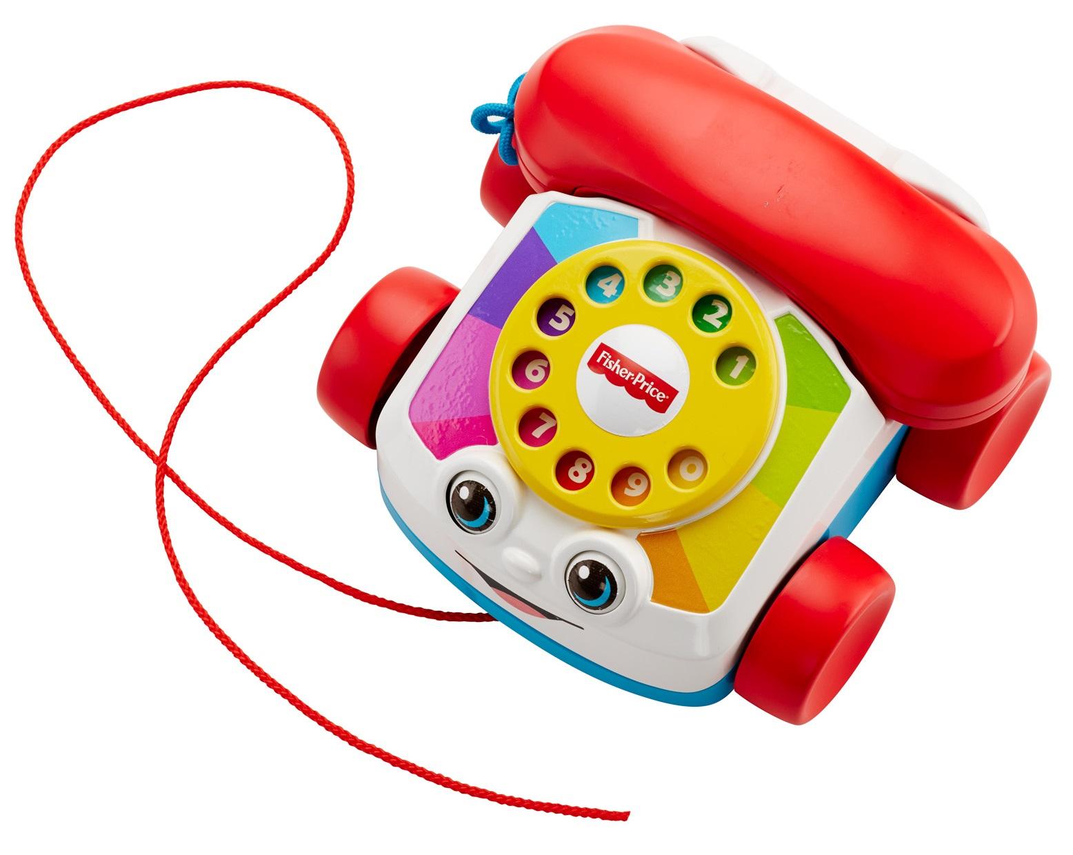 Produktbild Fisher-Price Plappertelefon, Baby Spielzeug-Telefon, Nachzieh-Spielzeug, Nachziehtier 4 von 10