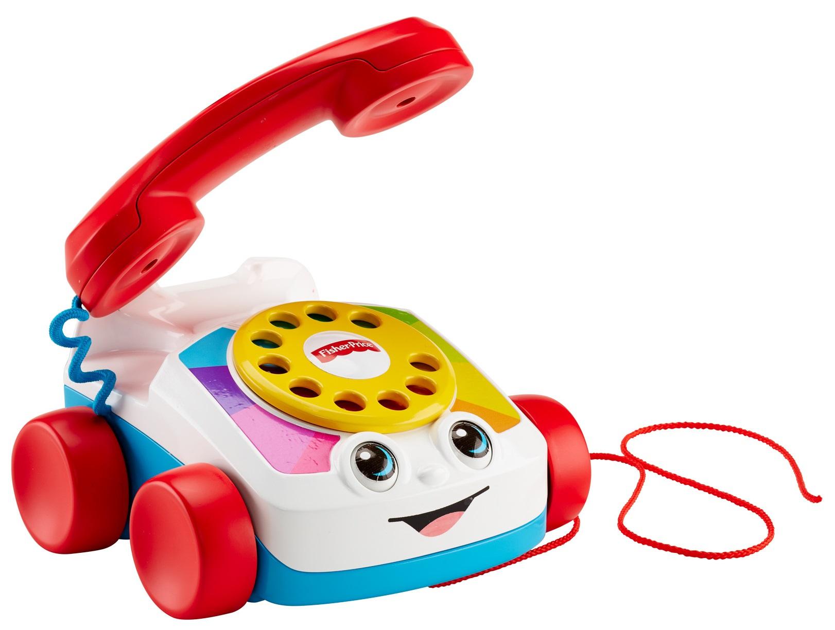 Produktbild Fisher-Price Plappertelefon, Baby Spielzeug-Telefon, Nachzieh-Spielzeug, Nachziehtier 5 von 10