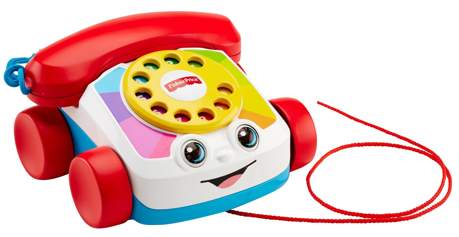 Produktbild Fisher-Price Plappertelefon, Baby Spielzeug-Telefon, Nachzieh-Spielzeug, Nachziehtier 6 von 10