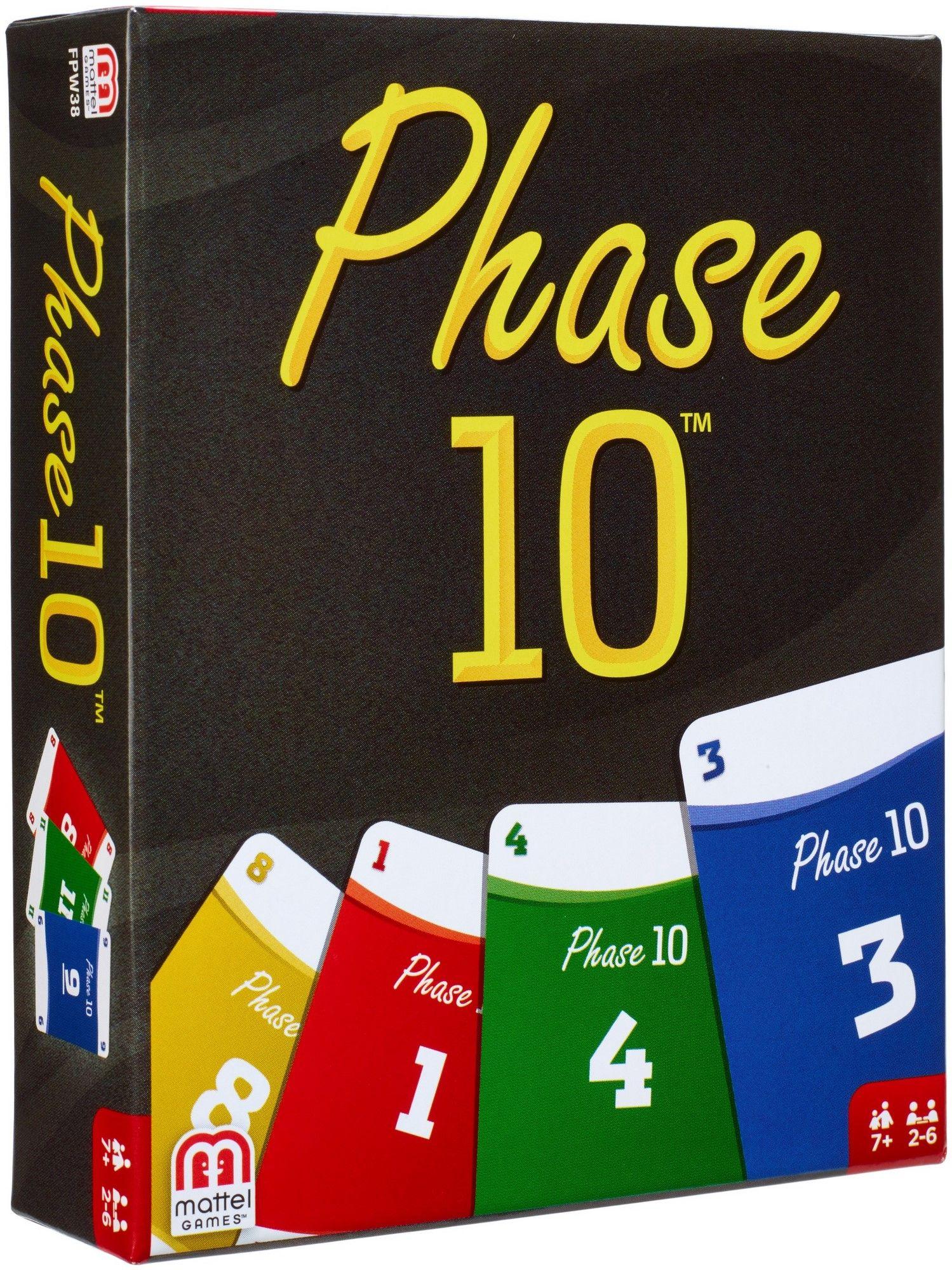 Produktbild Mattel Games Phase 10,  Kartenspiel, Gesellschaftsspiel, Familienspiel, Kinderspiel 4 von 5