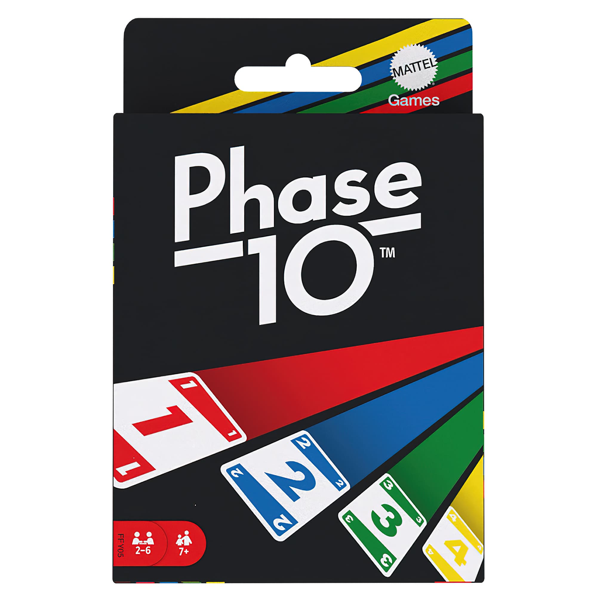 Mattel Games Phase 10,  Kartenspiel, Gesellschaftsspiel, Familienspiel, Kinderspiel