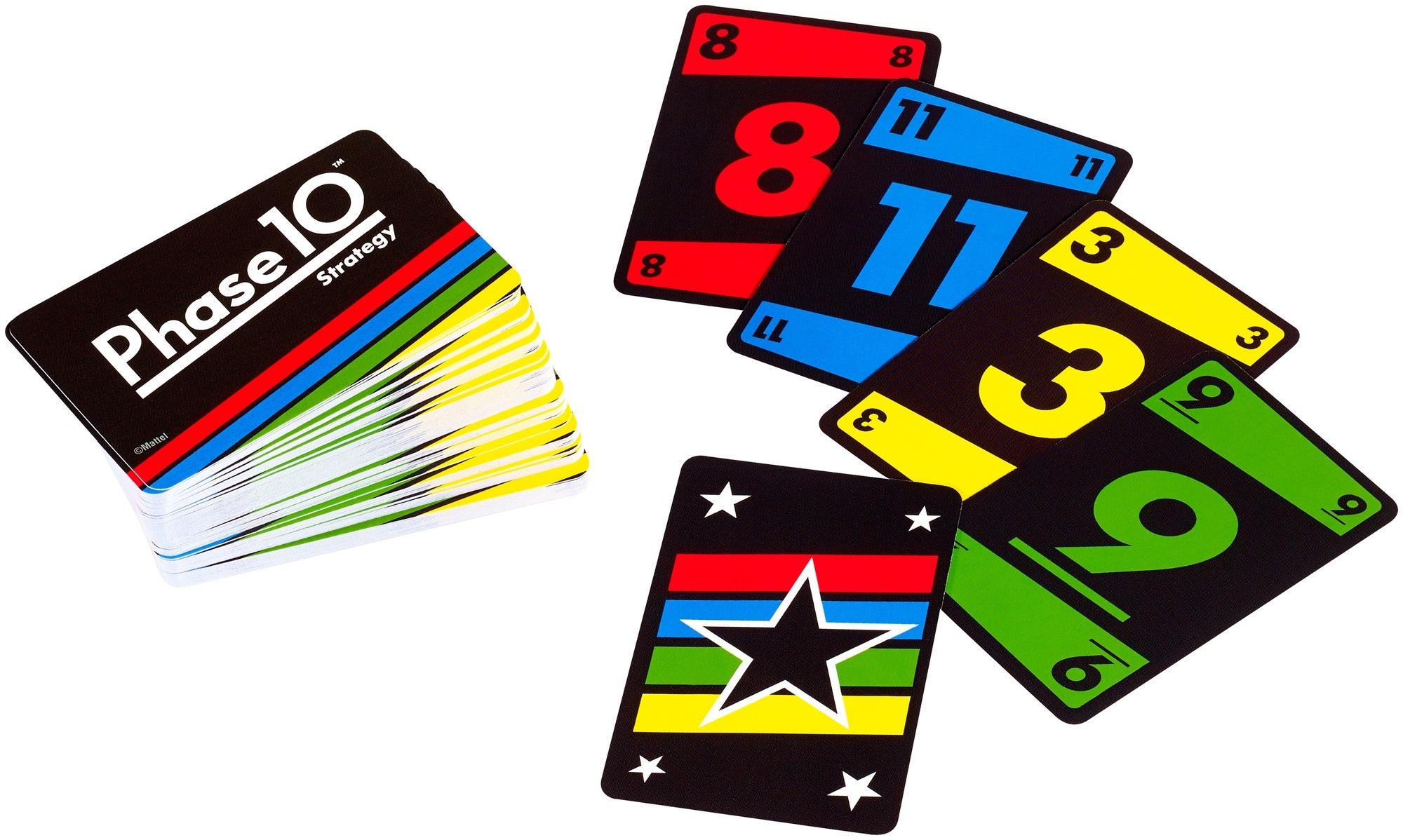 Produktbild Mattel Games Phase 10 Strategy Brettspiel, Gesellschaftsspiel, Familienspiel 3 von 5