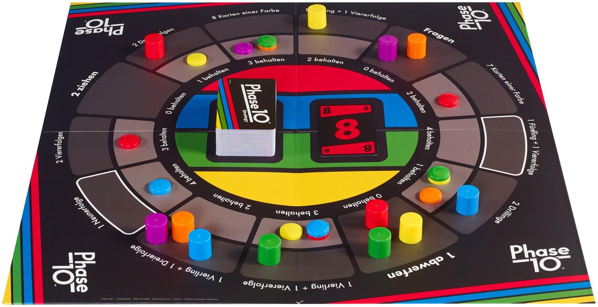 Produktbild Mattel Games Phase 10 Strategy Brettspiel, Gesellschaftsspiel, Familienspiel 4 von 5
