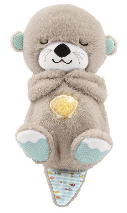 Fisher-Price Schlummer-Otter, Plüsch-Tier Baby, Spieluhr, Kuscheltier
