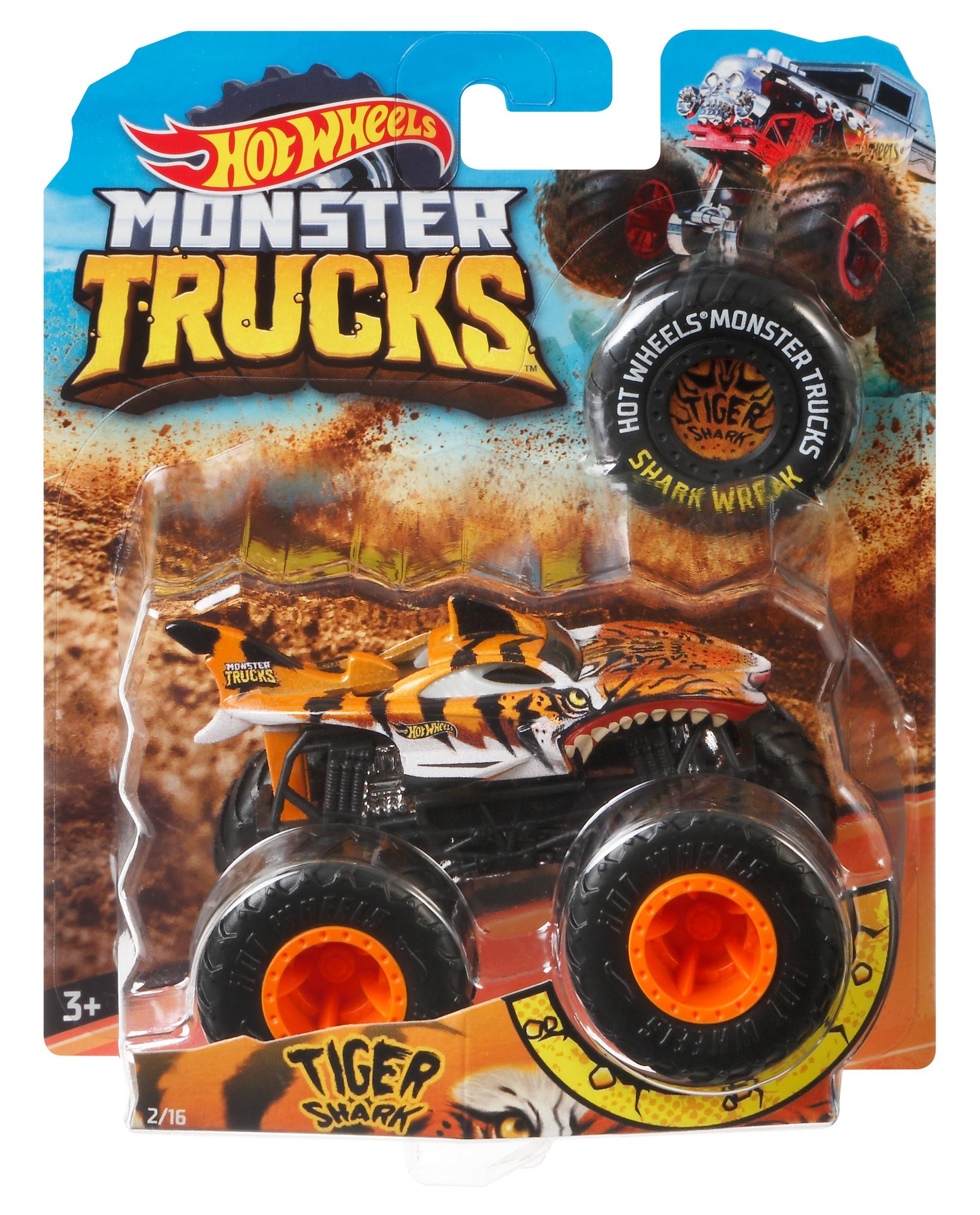 Produktbild Hot Wheels Monster Trucks 1:64 Die-Cast Sortiment 13 von 15