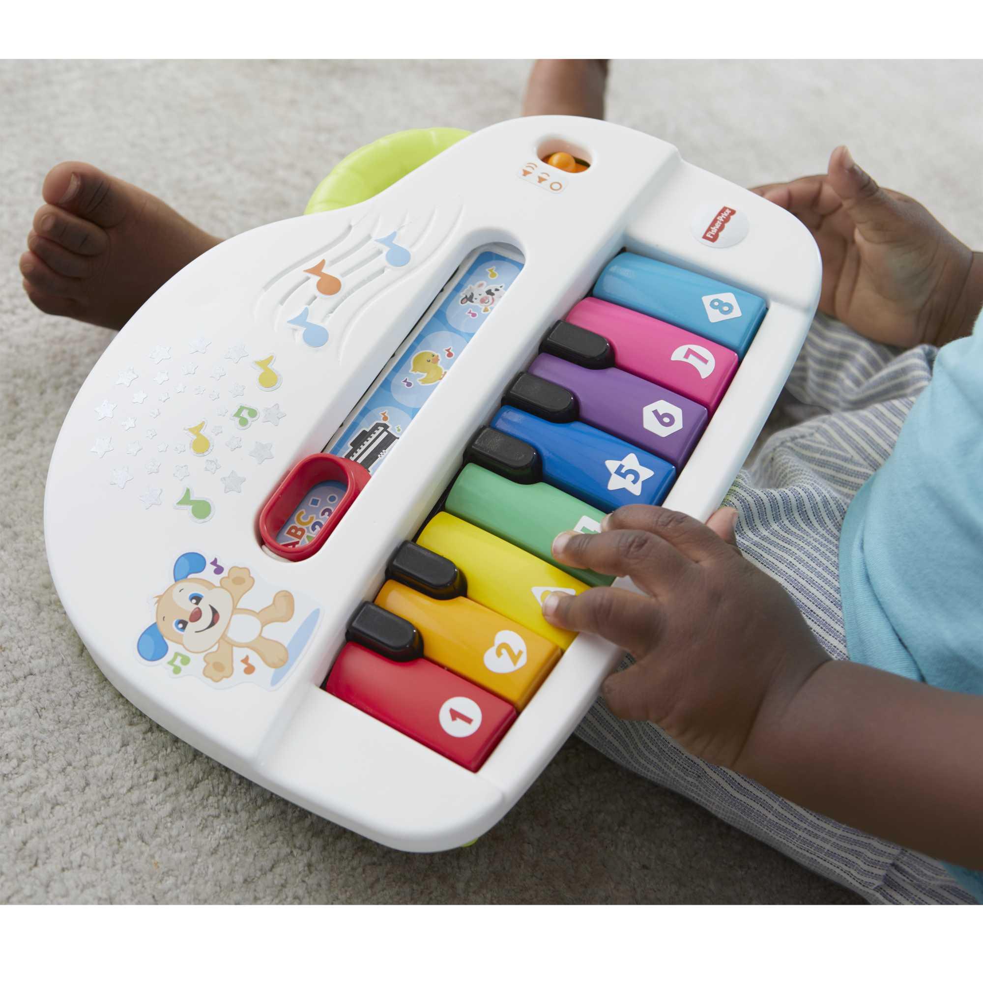 Produktbild Fisher-Price Babys erstes Keyboard, Lernspielzeug, Baby Musik-Instrument 4 von 7