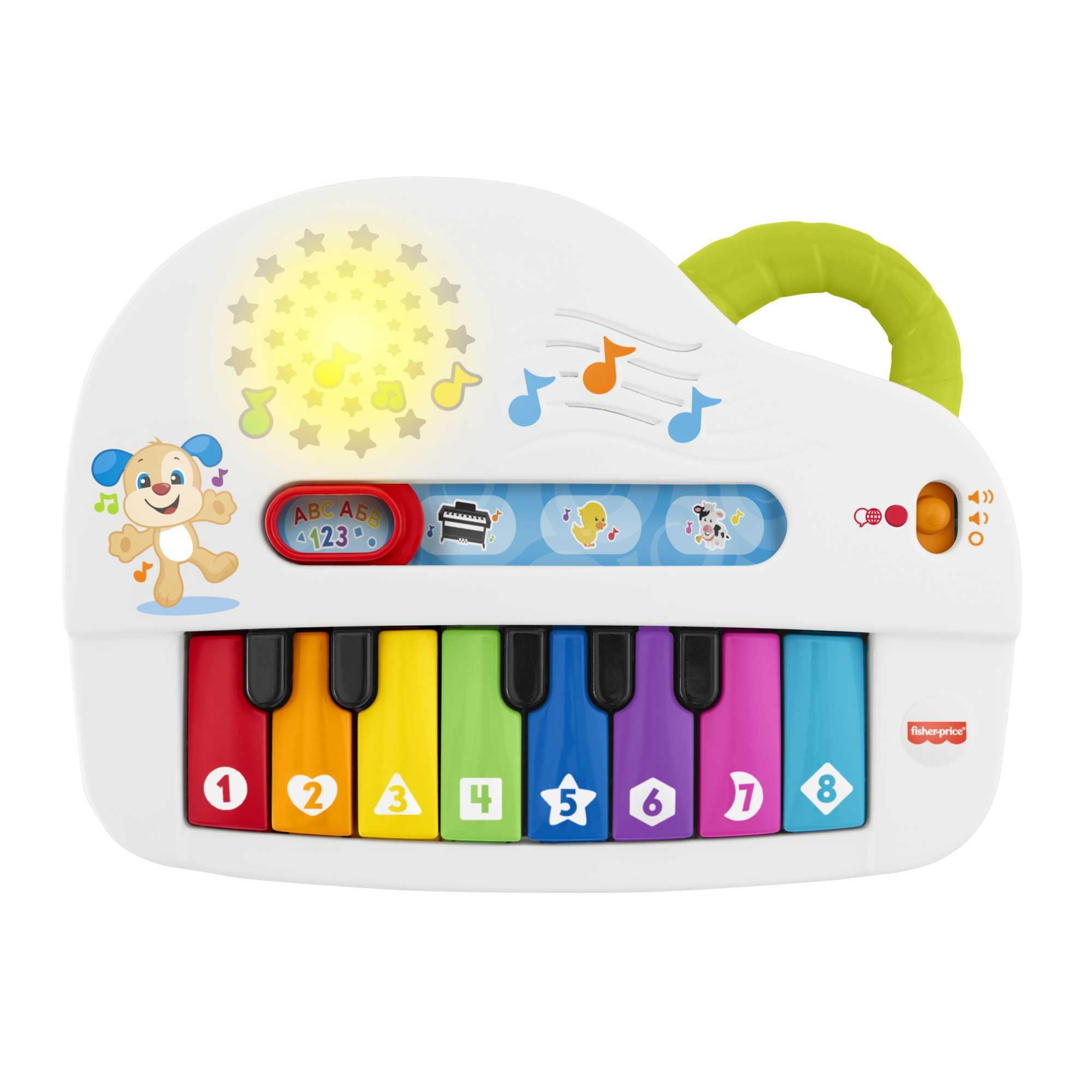 Fisher-Price Babys erstes Keyboard, Lernspielzeug, Baby Musik-Instrument