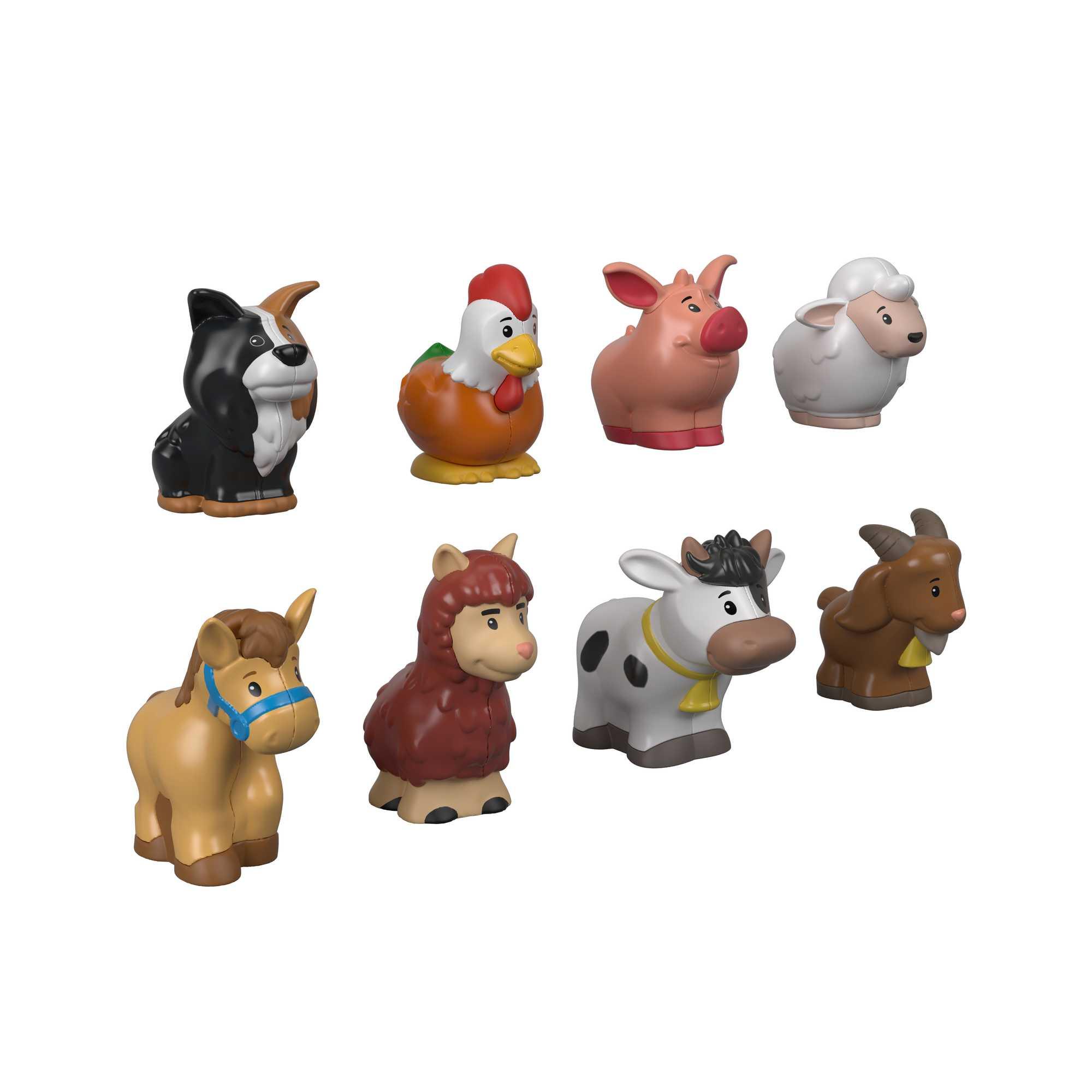 Produktbild Fisher-Price Little People Bauernhoftiere Set , Set mit acht Figuren 3 von 6