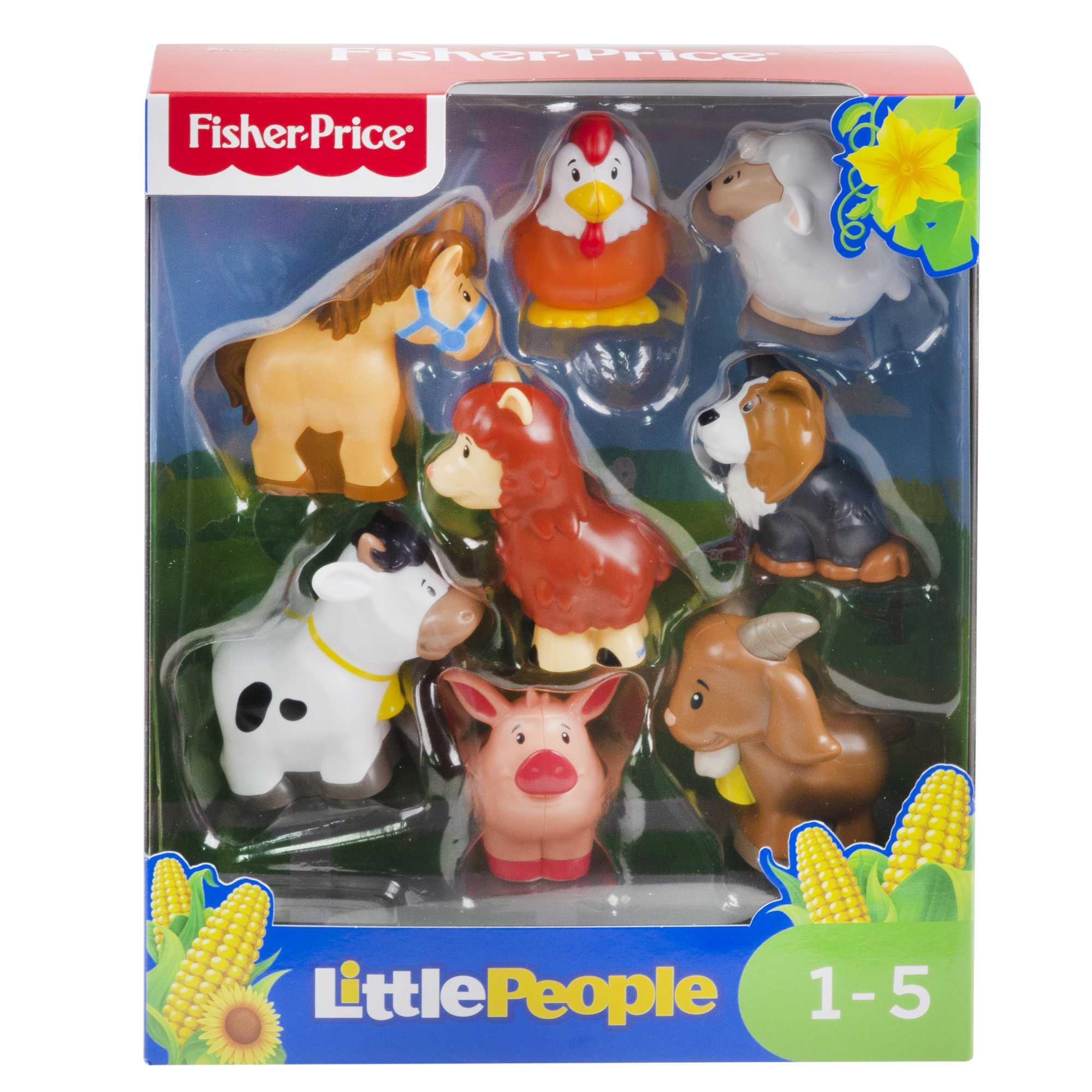 Produktbild Fisher-Price Little People Bauernhoftiere Set , Set mit acht Figuren 5 von 6