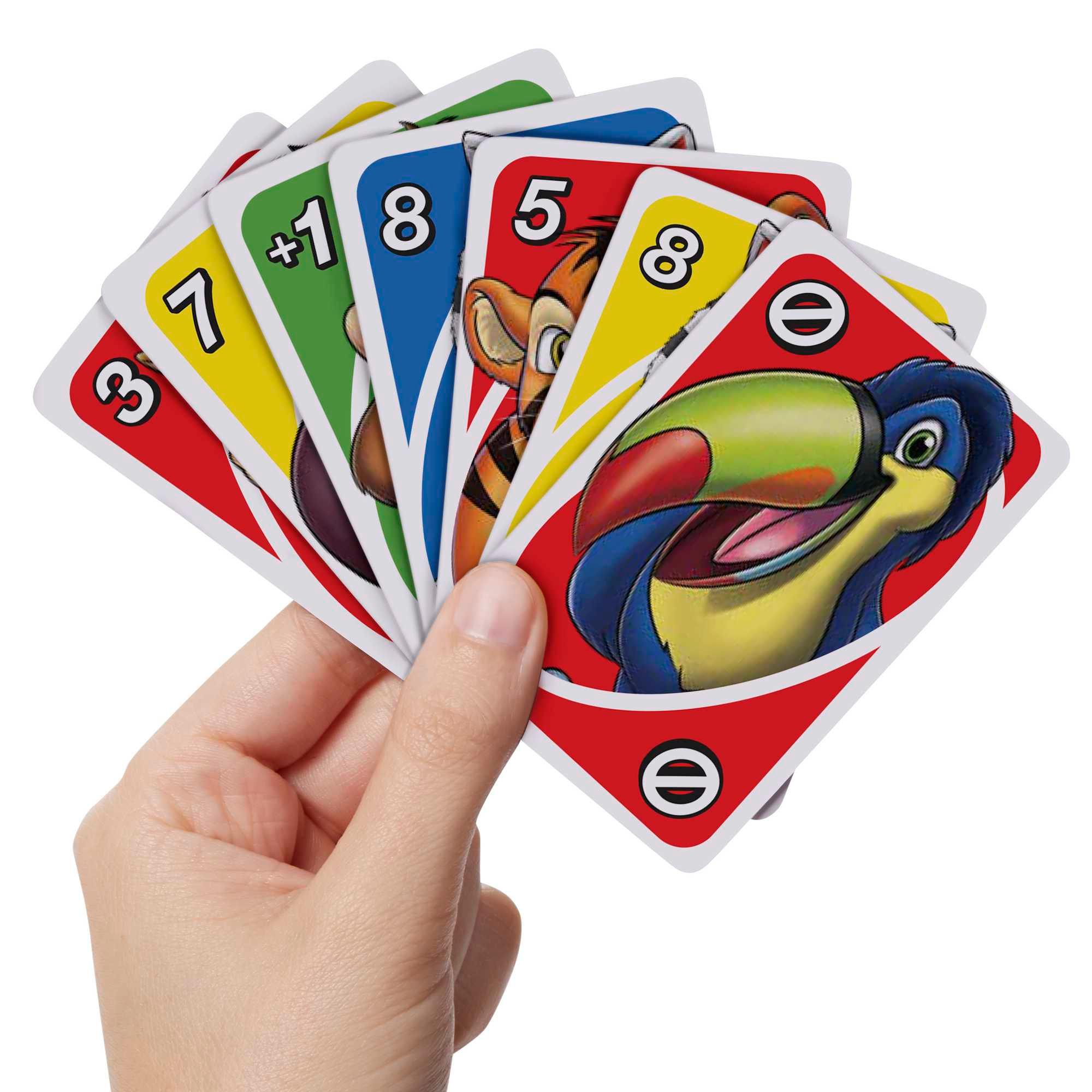 Produktbild Mattel Games UNO Junior, Kartenspiel, Kinderspiel, Familienspiel 3 von 6