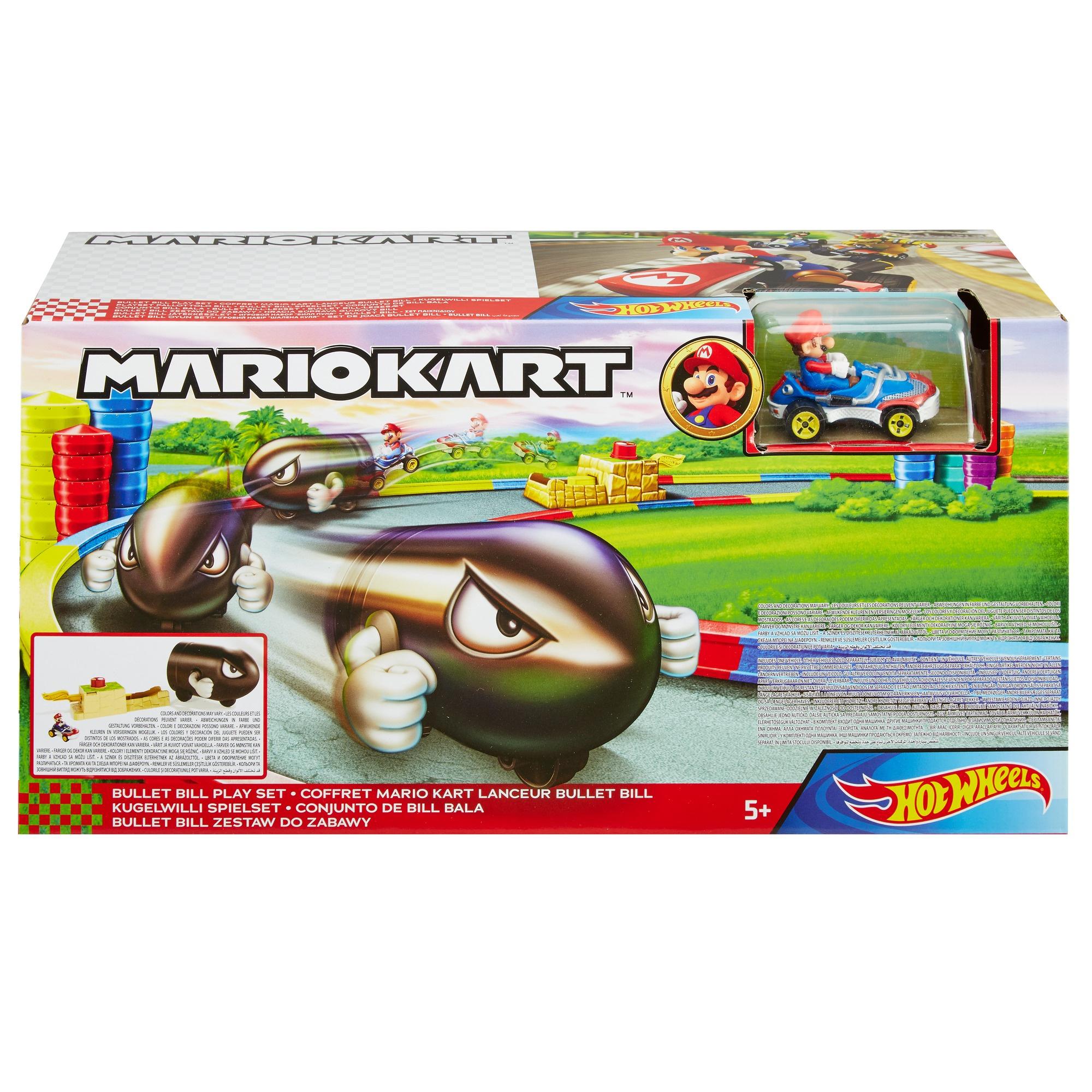 Produktbild Hot Wheels Mario Kart Kugelwilli Spielset, Starter inkl. 1 Spielzeugauto 4 von 6
