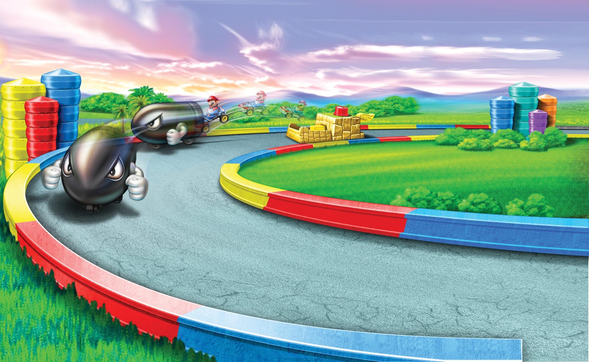Produktbild Hot Wheels Mario Kart Kugelwilli Spielset, Starter inkl. 1 Spielzeugauto 5 von 6