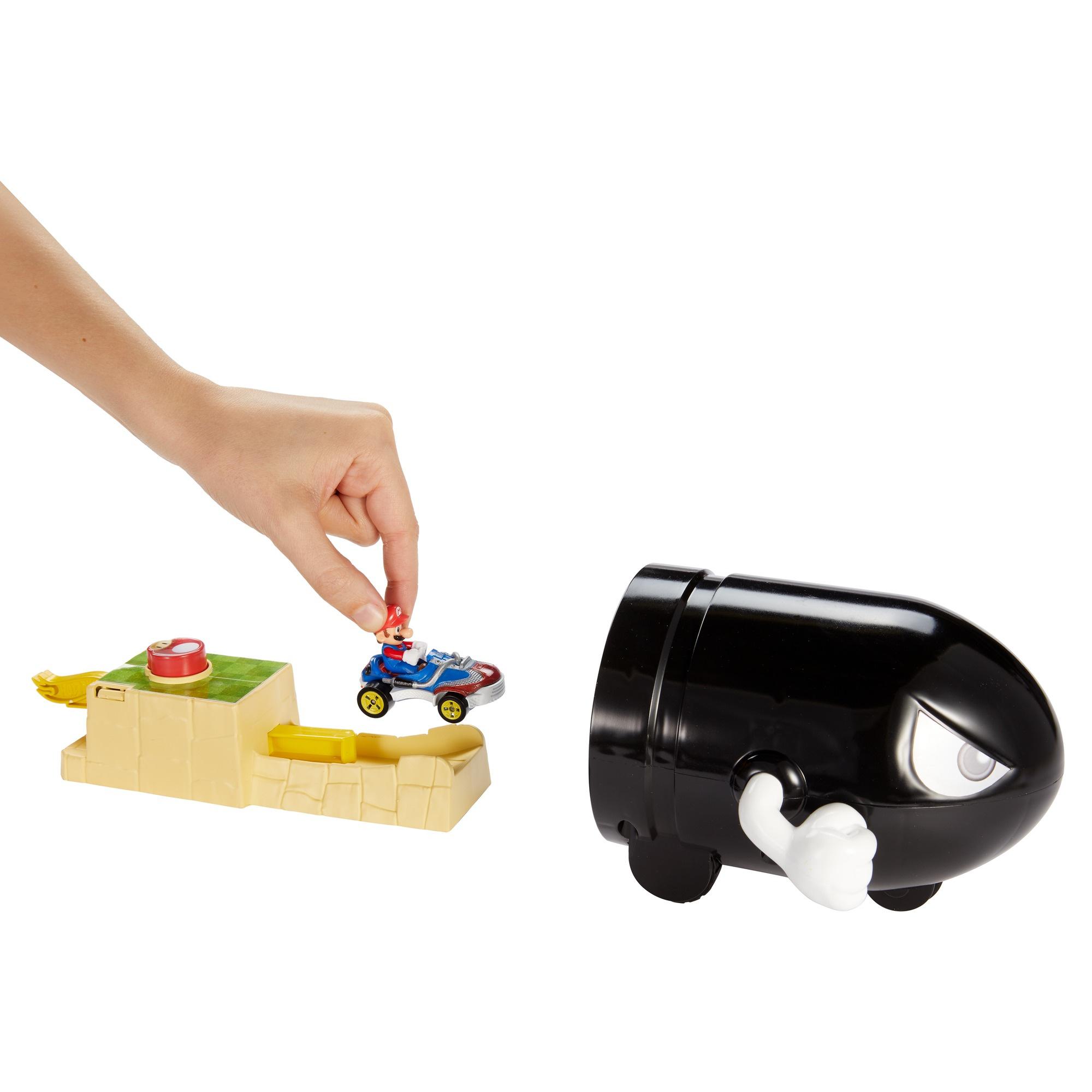 Produktbild Hot Wheels Mario Kart Kugelwilli Spielset, Starter inkl. 1 Spielzeugauto 6 von 6