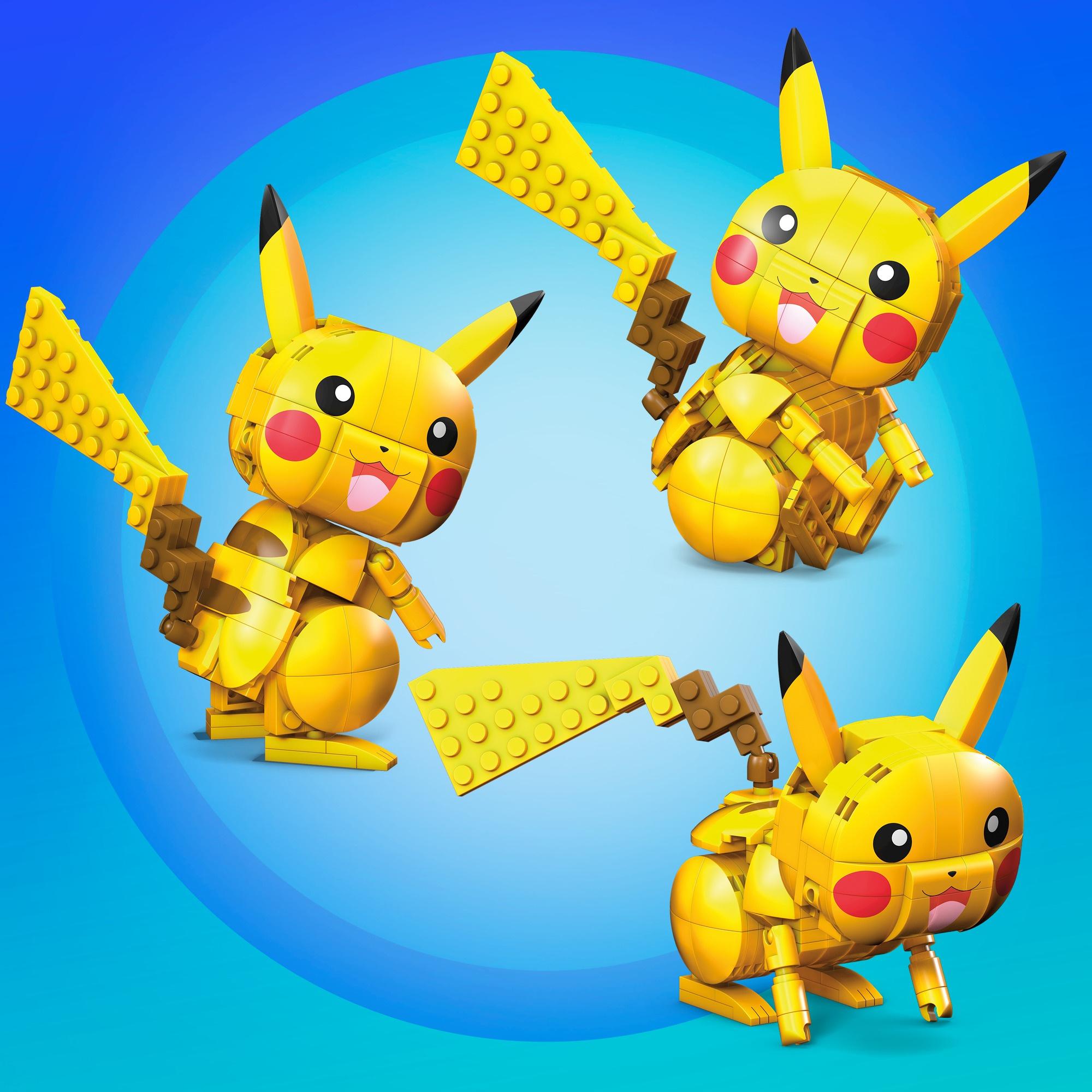 Produktbild Mega  Pokémon Medium Pikachu, Kinder-Spielzeug, Bauset, Bausteine 5 von 6