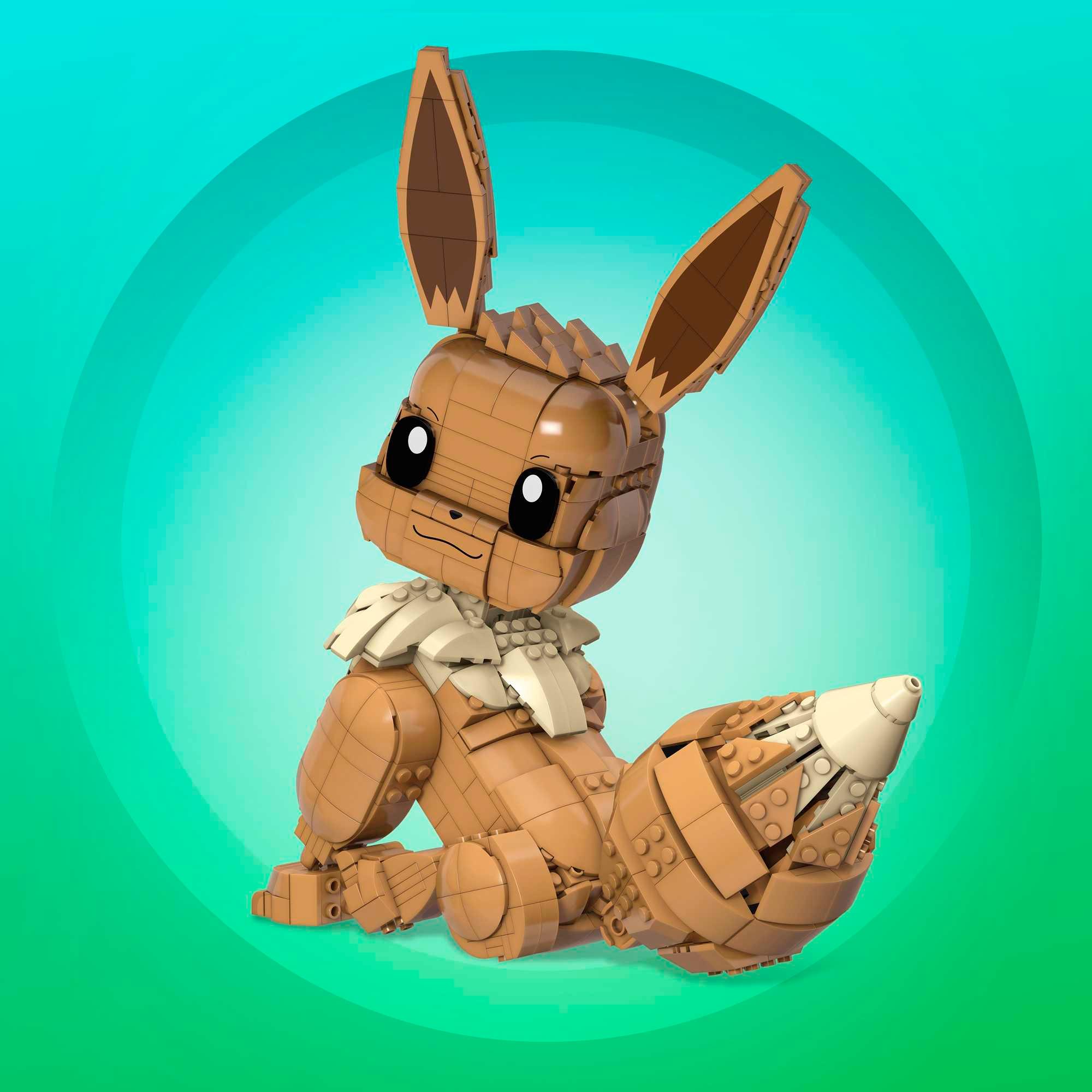 Produktbild Mega  Pokémon Jumbo Evoli, Bauset, Bausteine, Sammelfigur 3 von 6