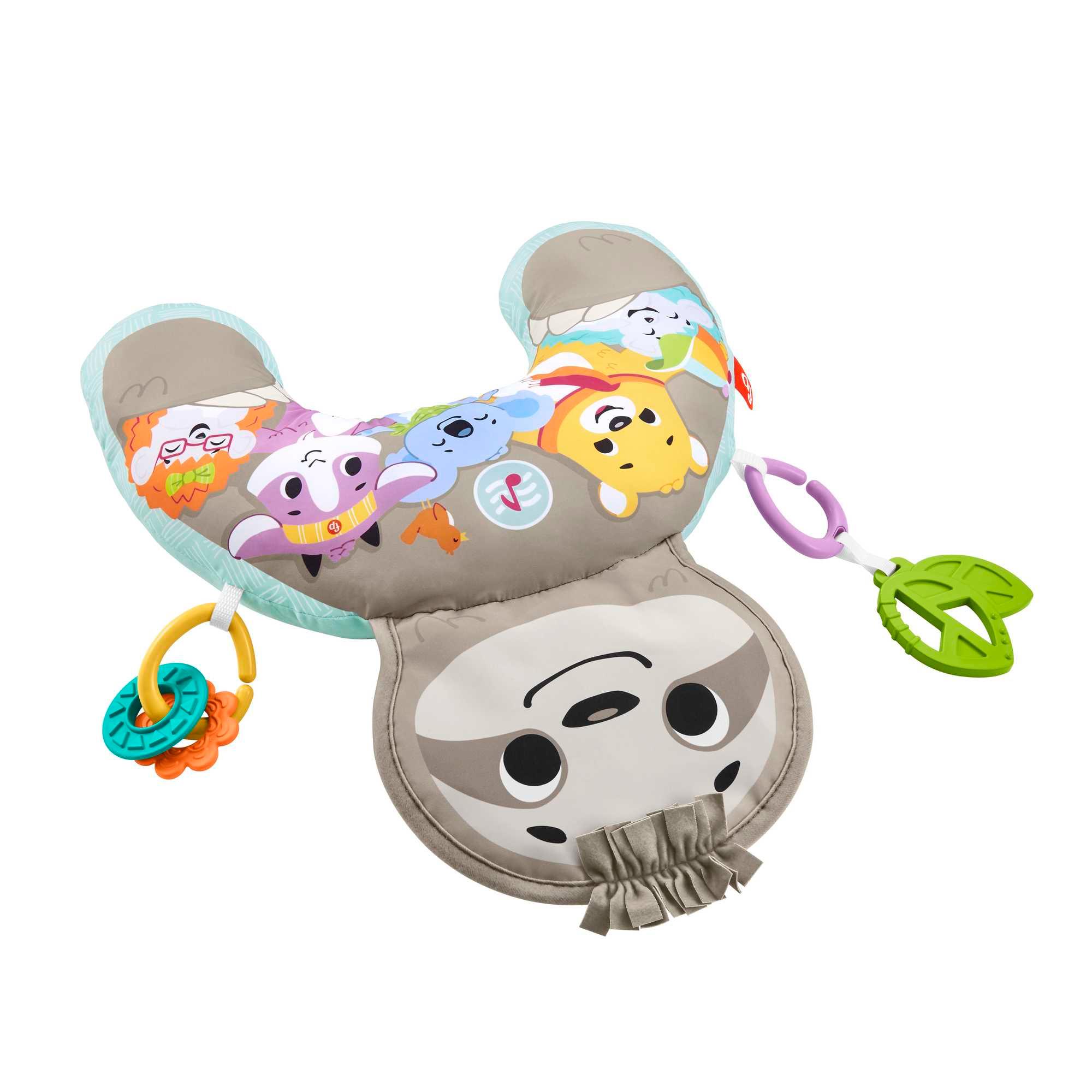 Produktbild Fisher-Price Faultier-Spielkissen mit Vibration, Baby-Spielzeug ab 0 M 4 von 8
