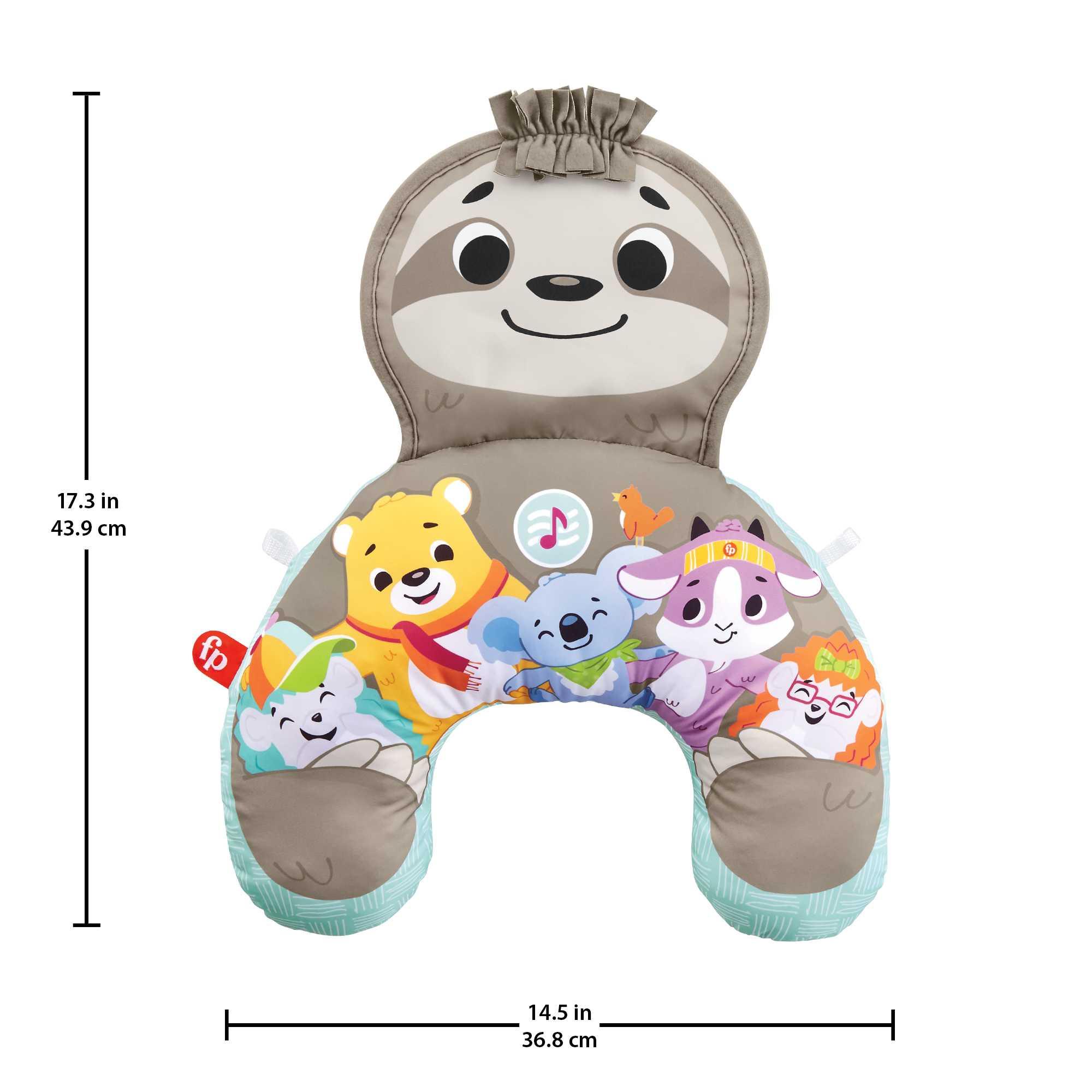 Produktbild Fisher-Price Faultier-Spielkissen mit Vibration, Baby-Spielzeug ab 0 M 5 von 8