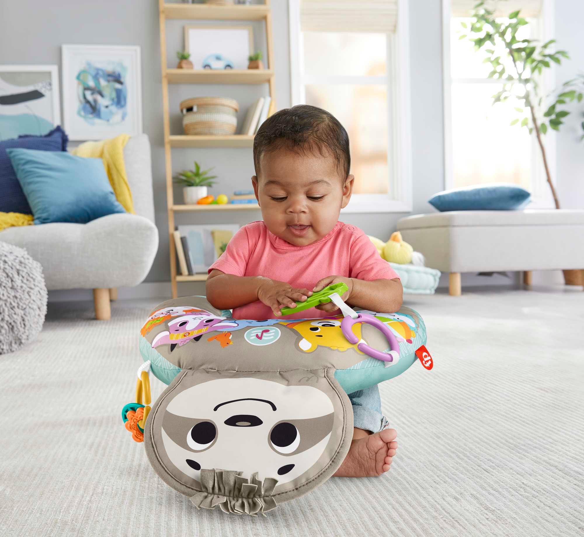 Produktbild Fisher-Price Faultier-Spielkissen mit Vibration, Baby-Spielzeug ab 0 M 8 von 8