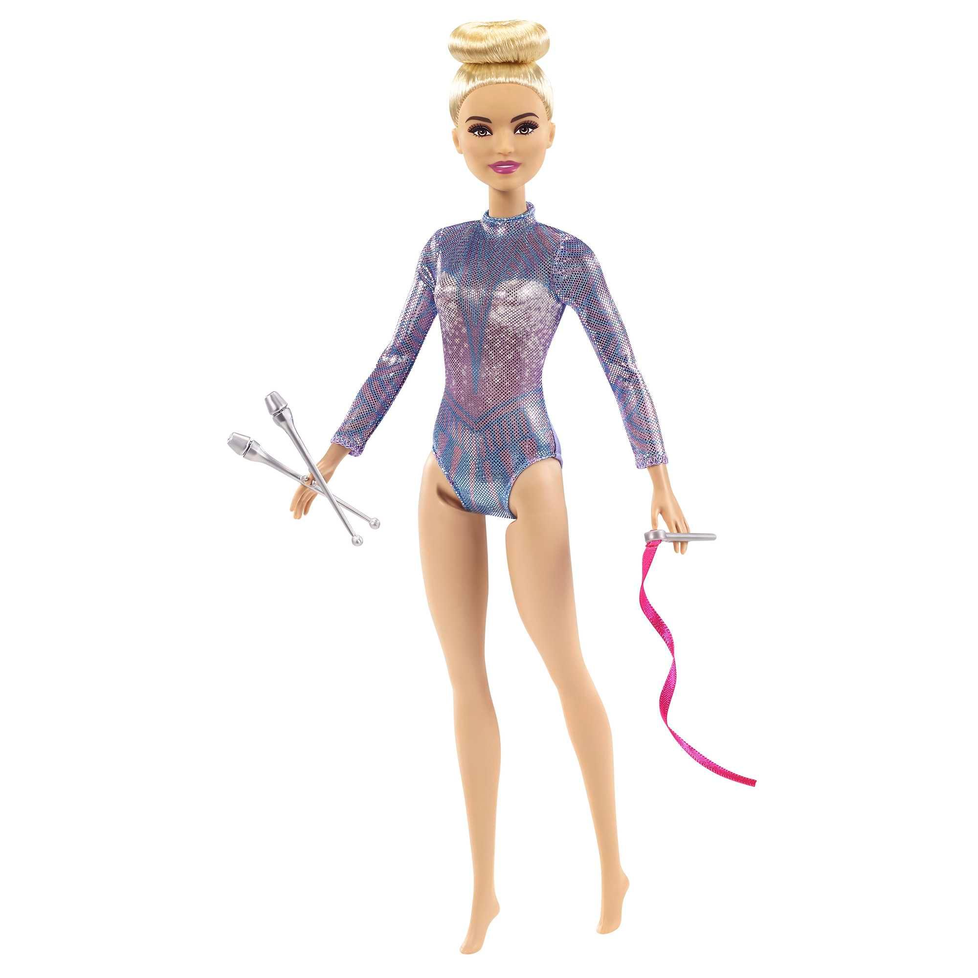 Barbie Rhythmische Sport-Gymnastik Puppe, Anziehpuppe
