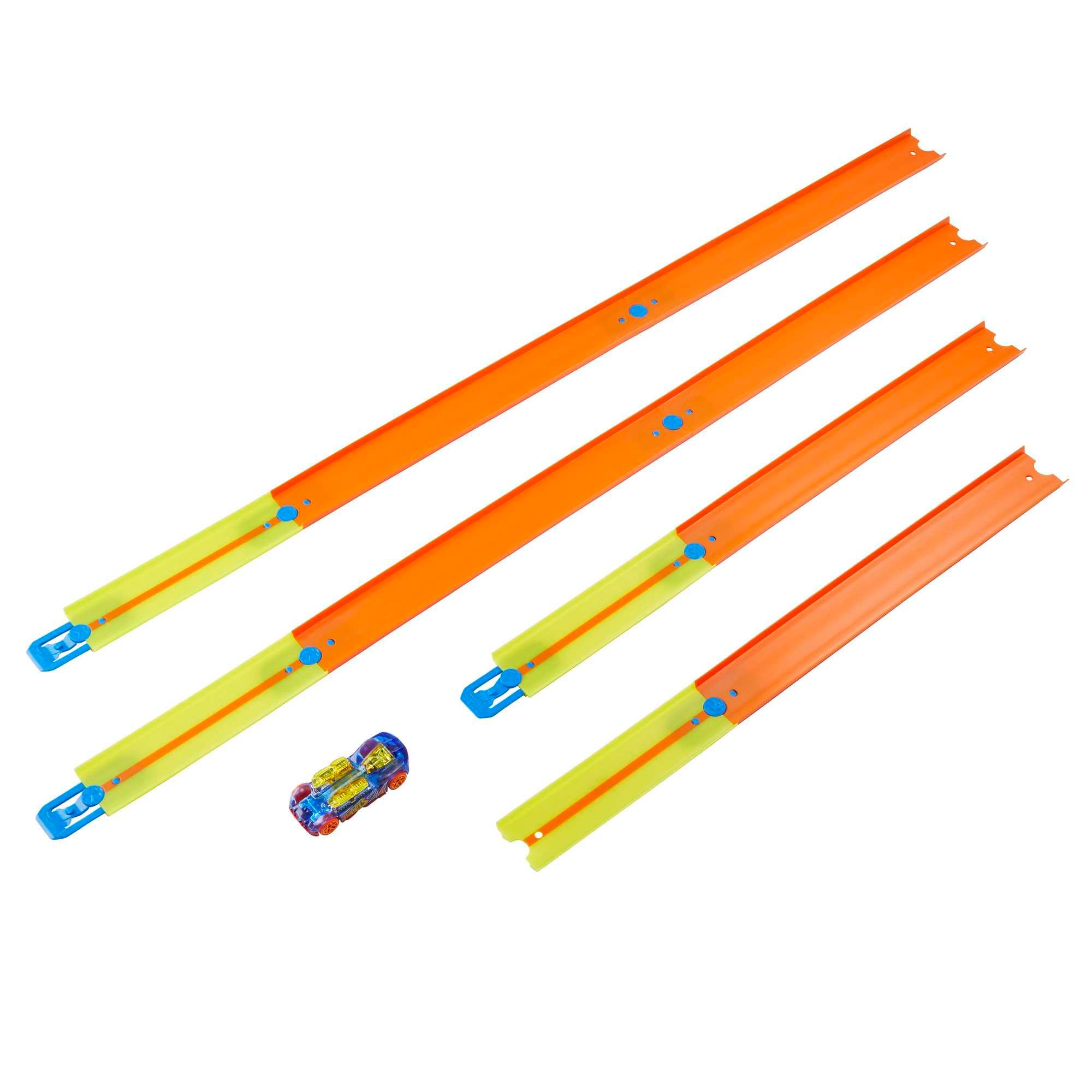 Produktbild Hot Wheels Track Builder Unlimited Mega Basic Pack Set inkl. Auto 3 von 4