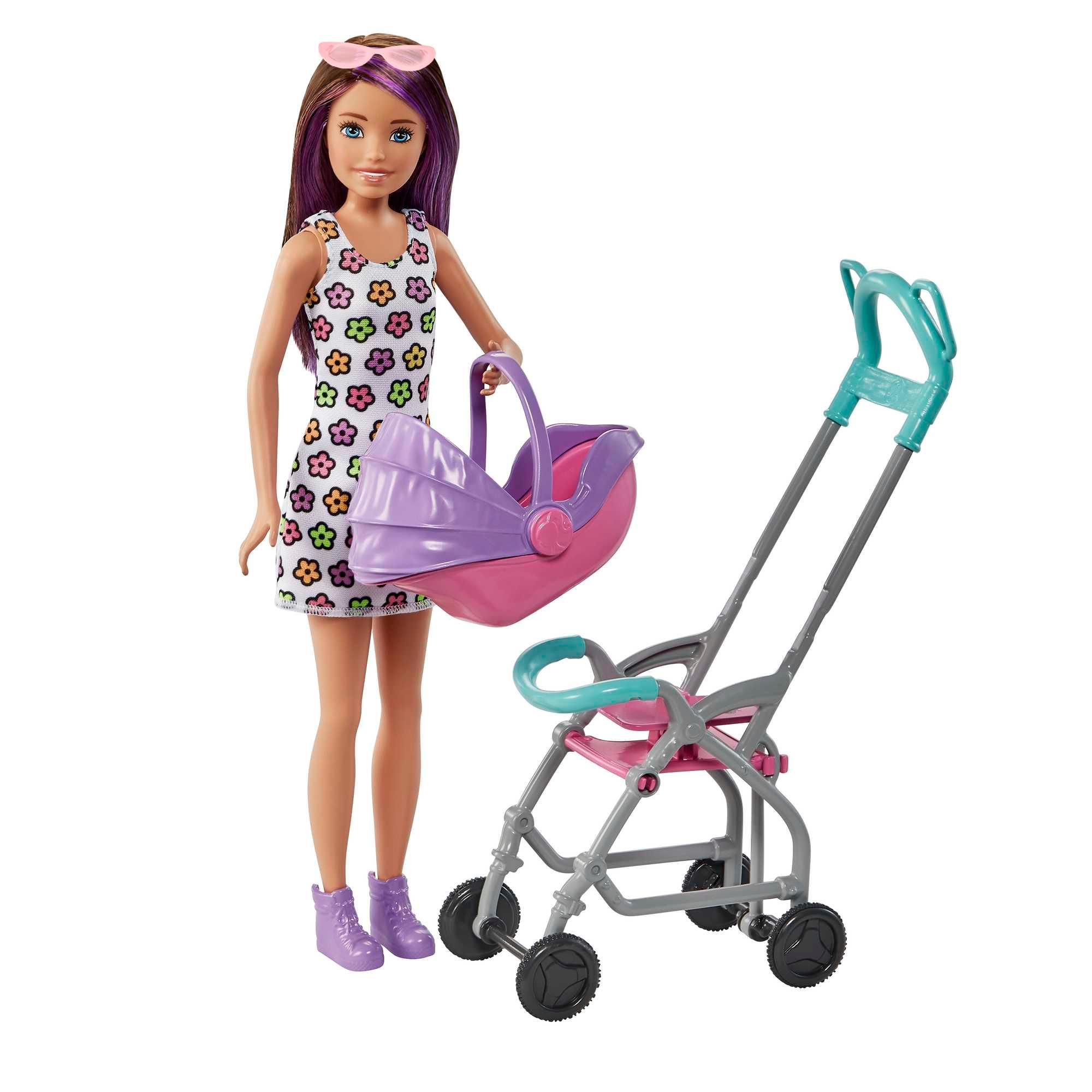 Produktbild Barbie „Skipper Babysitters Inc.“-Puppe und Kinderwagen-Spielset, für Kinder ab 3 Jahren 3 von 6