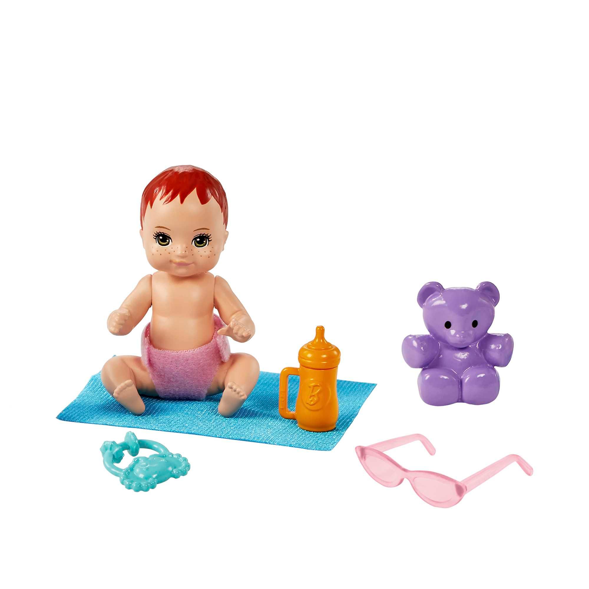 Produktbild Barbie „Skipper Babysitters Inc.“-Puppe und Kinderwagen-Spielset, für Kinder ab 3 Jahren 4 von 6
