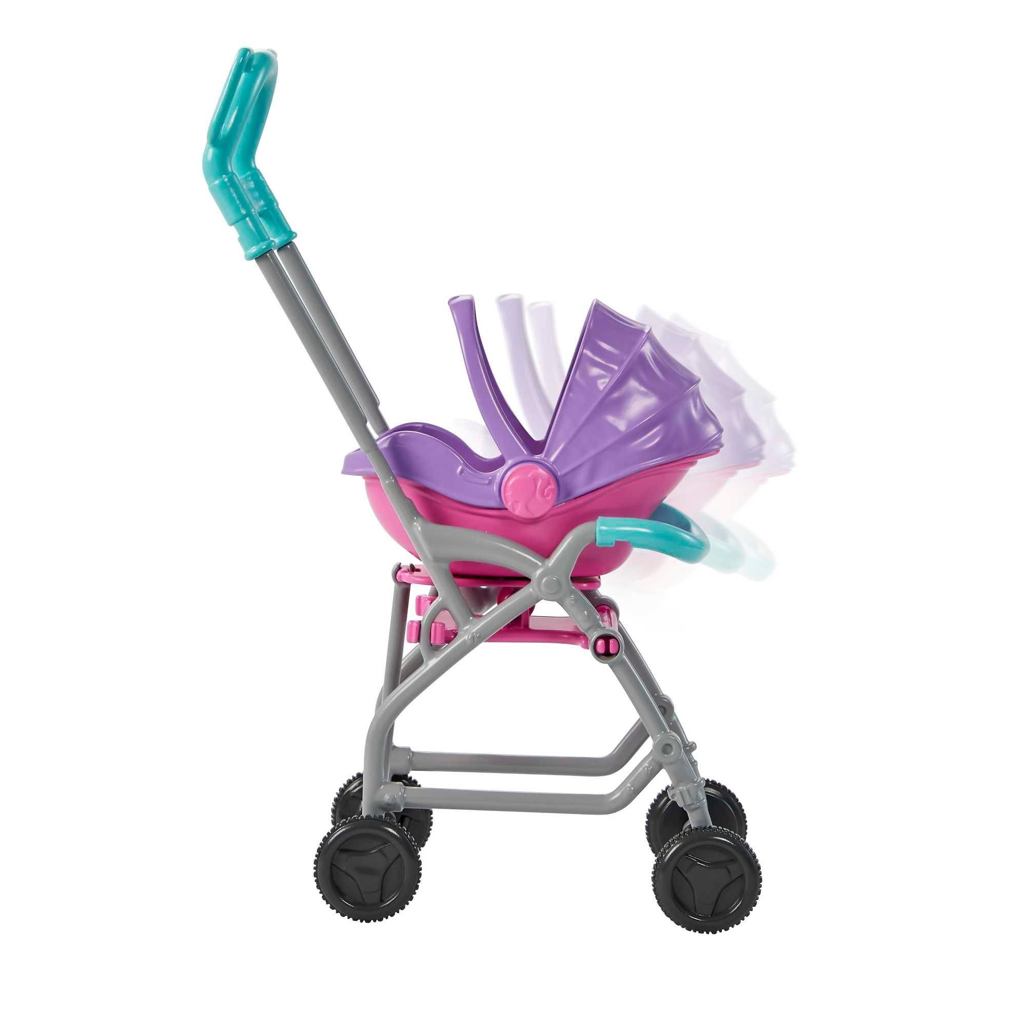 Produktbild Barbie „Skipper Babysitters Inc.“-Puppe und Kinderwagen-Spielset, für Kinder ab 3 Jahren 5 von 6