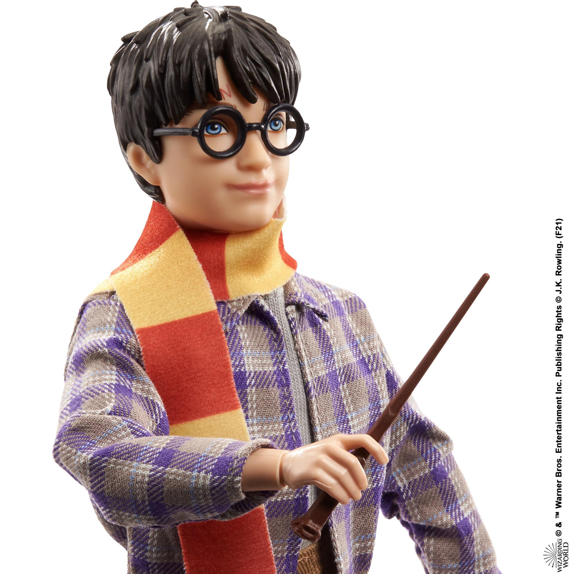 Produktbild Harry Potter Gleis 9 3/4 Spielset mit Harry Potter Puppe&Hedwig Figur 2 von 10