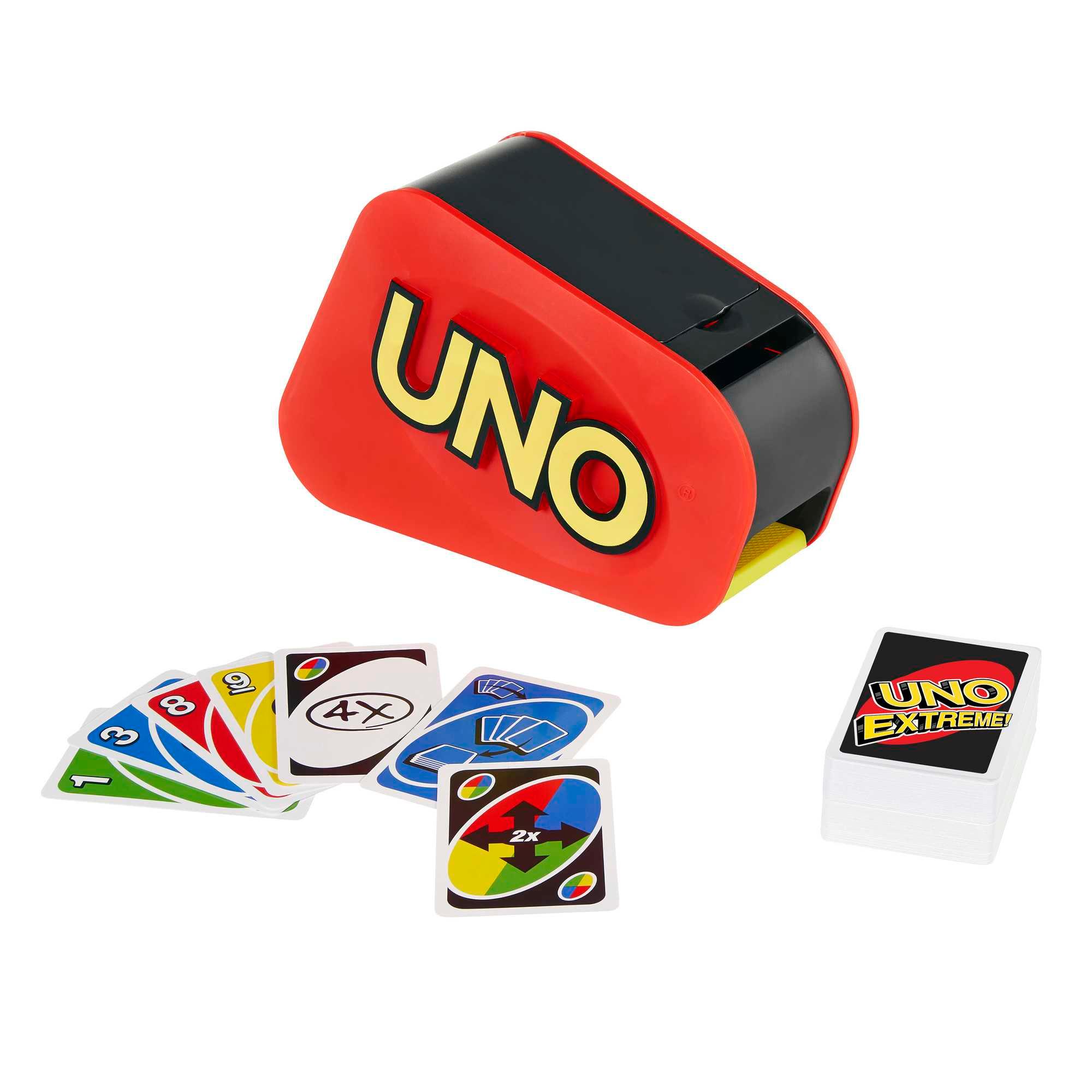 Produktbild Mattel Games UNO Extreme, Kartenspiel, Kinderspiel, Gesellschaftsspiel 2 von 6