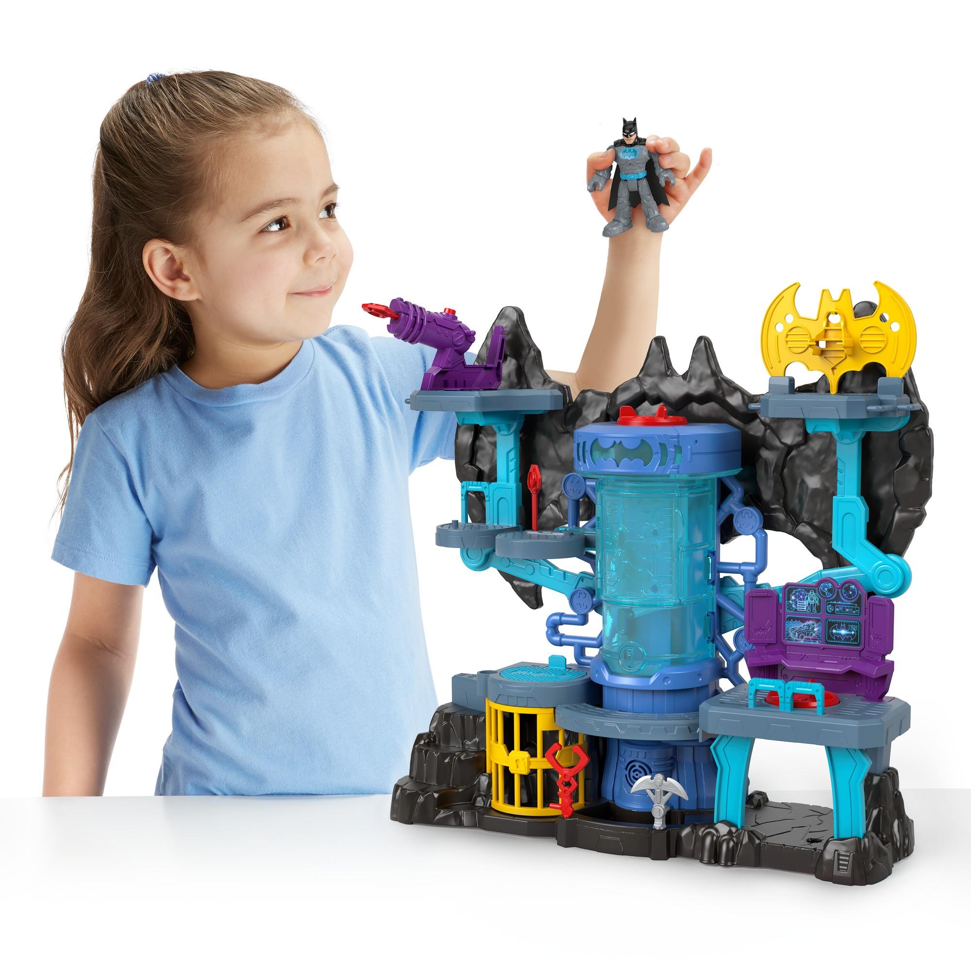 Produktbild Imaginext DC Super Friends Bat-Tech Batcave Spielset inkl. Batman-Figur 2 von 6