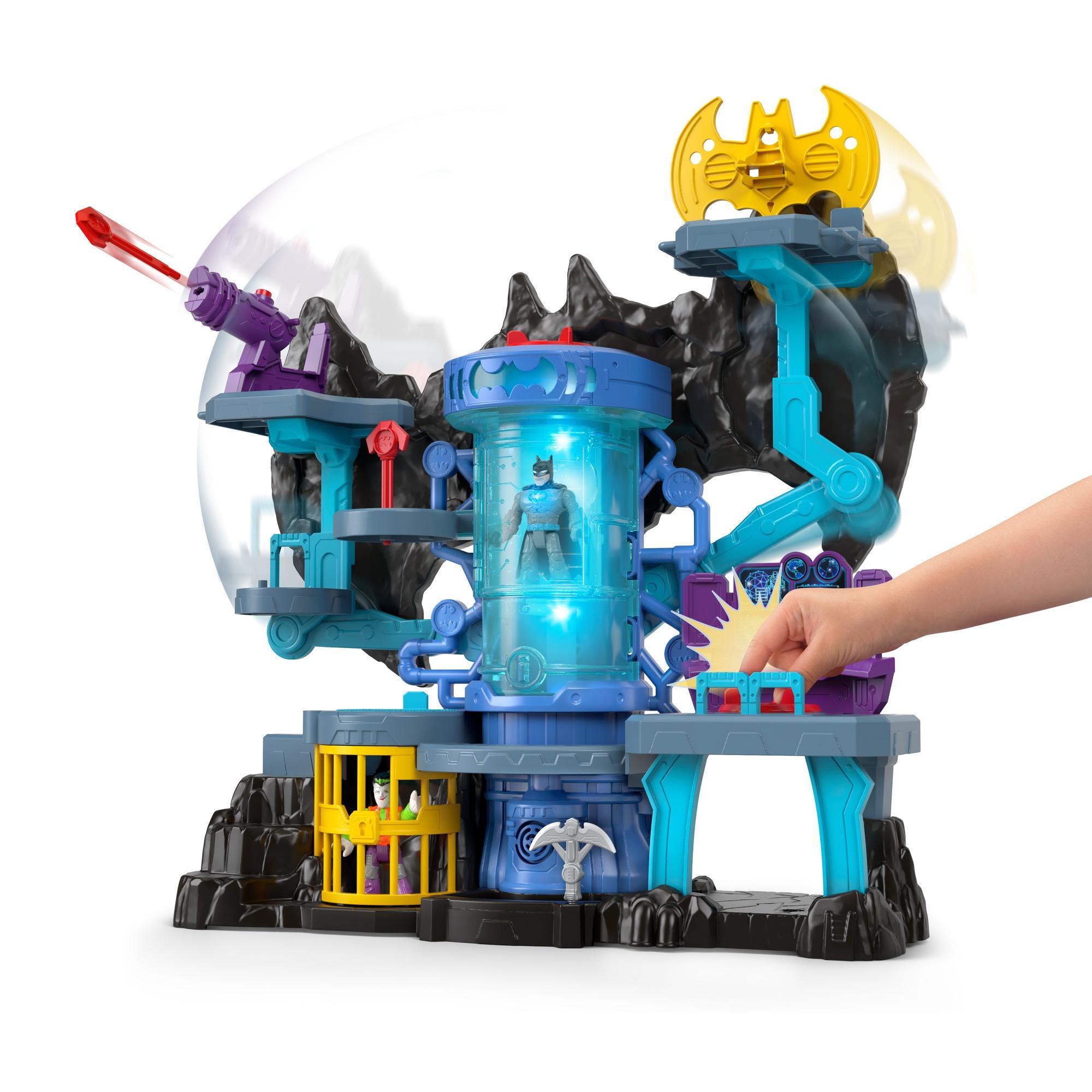 Produktbild Imaginext DC Super Friends Bat-Tech Batcave Spielset inkl. Batman-Figur 3 von 6