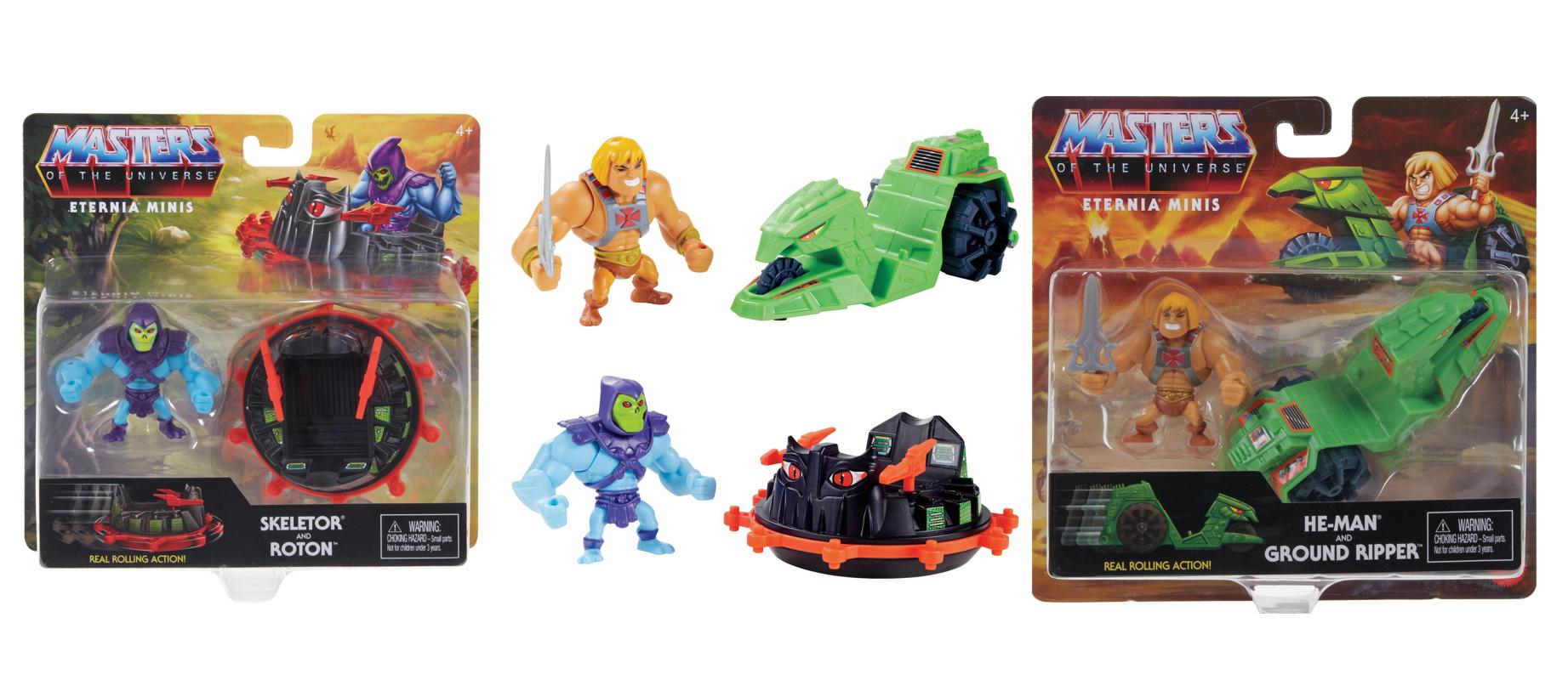 Masters of the Universe Eternia Mini Vehicles and Creatures, 1 Stück, sortiert