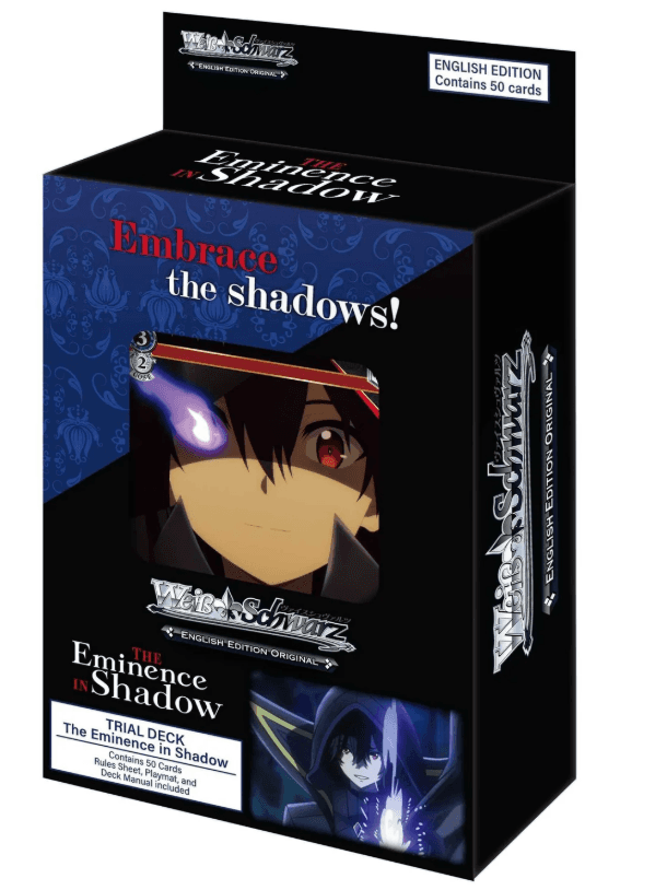 Weiß Schwarz Trial Deck – The Eminence in Shadow (EN)