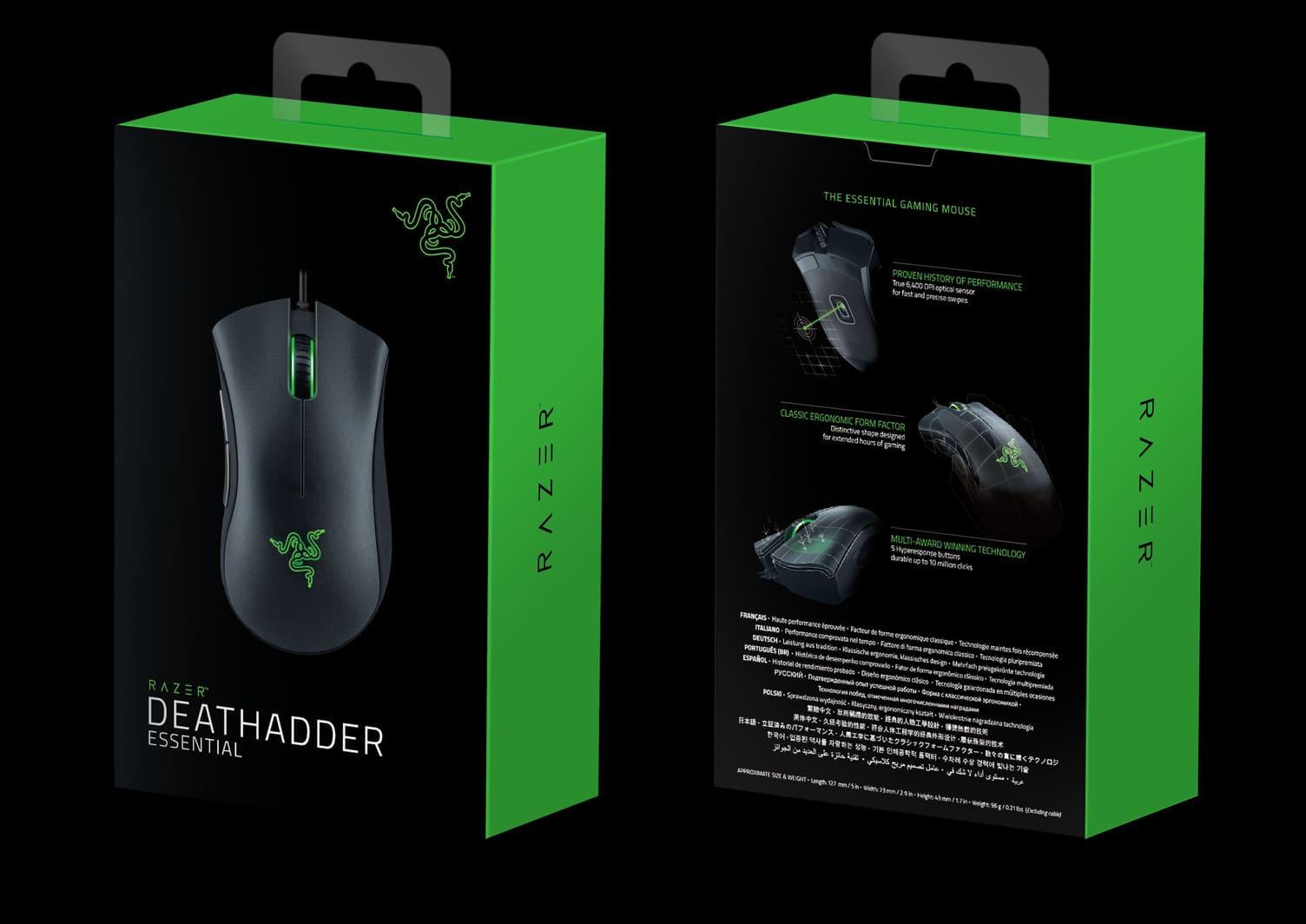 Produktbild RAZER DeathAdder Essential 2021 Maus 2 von 4