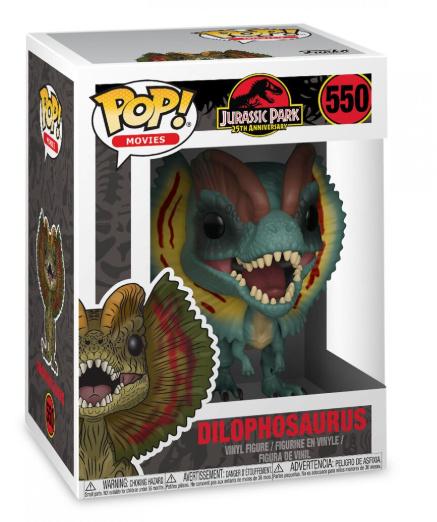 Funko - POP! - Jurassic Park - Dilophosaurus Vinyl, Stück, sortiert