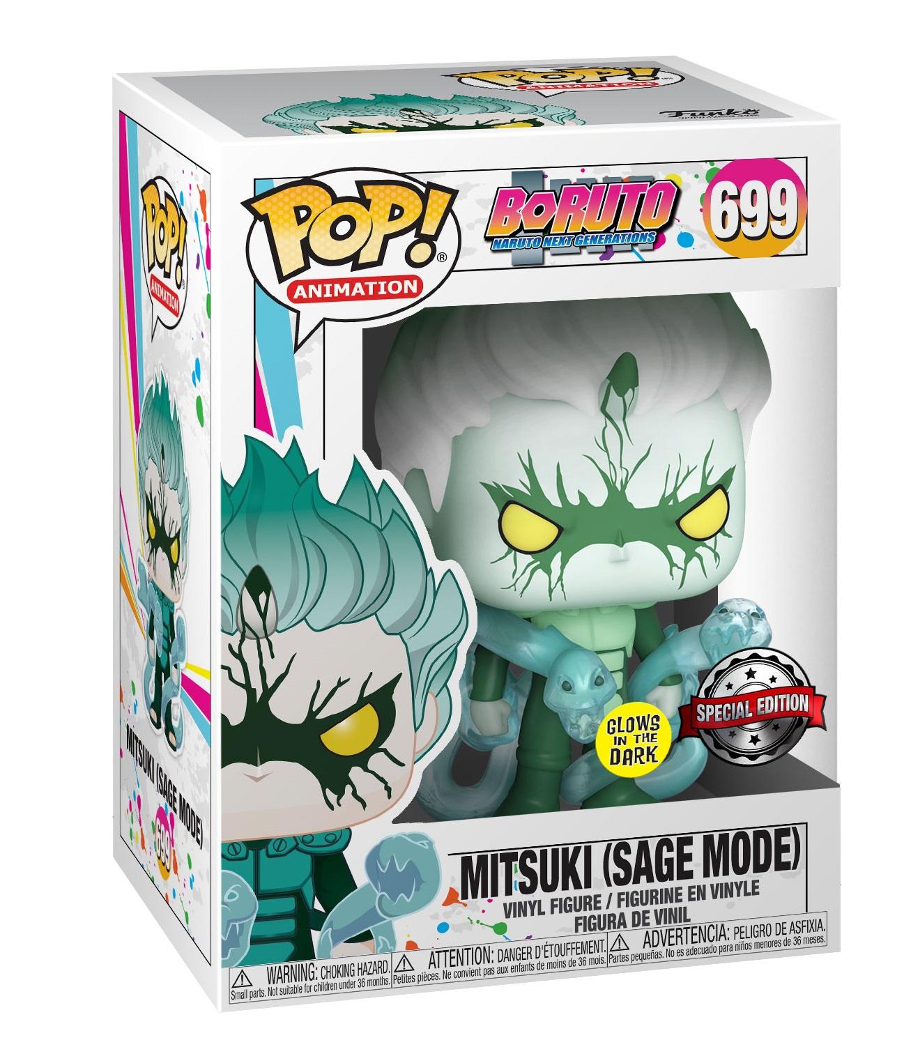 Funko - POP! - Boruto: Naruto Next Generations Mitsuki (Sage Mode) Vinyl, Anime Figur
