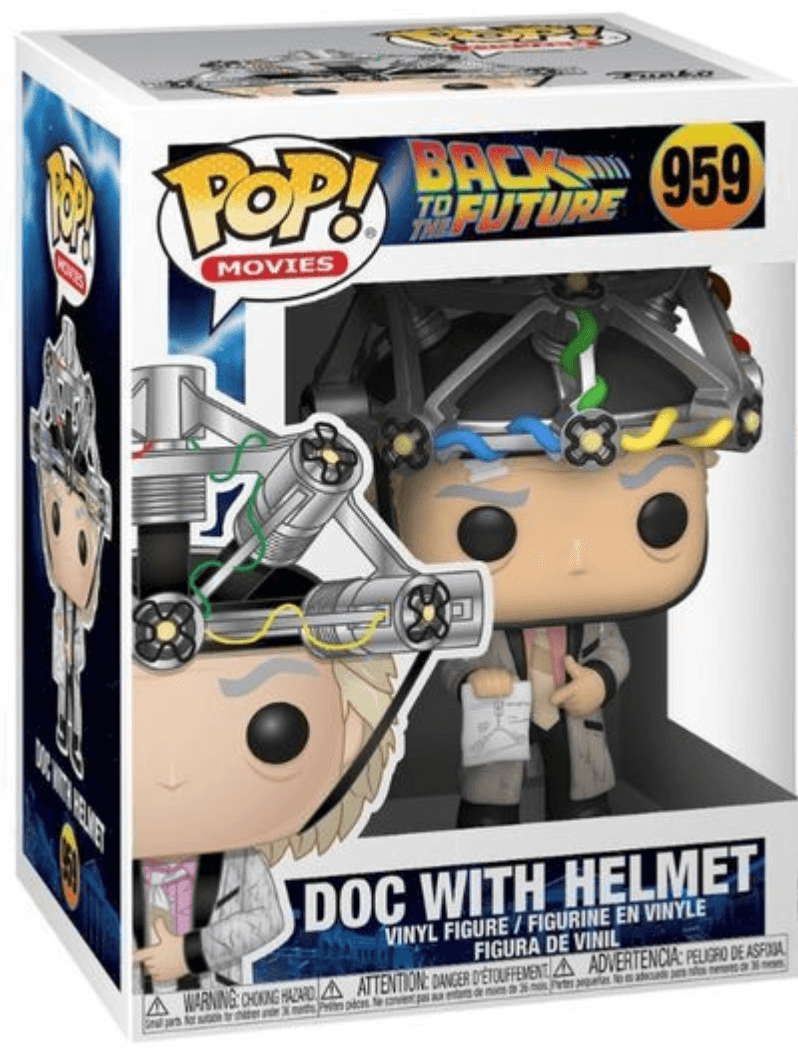 Funko - POP! - Back to the Future - Doc with Helmet Vinyl