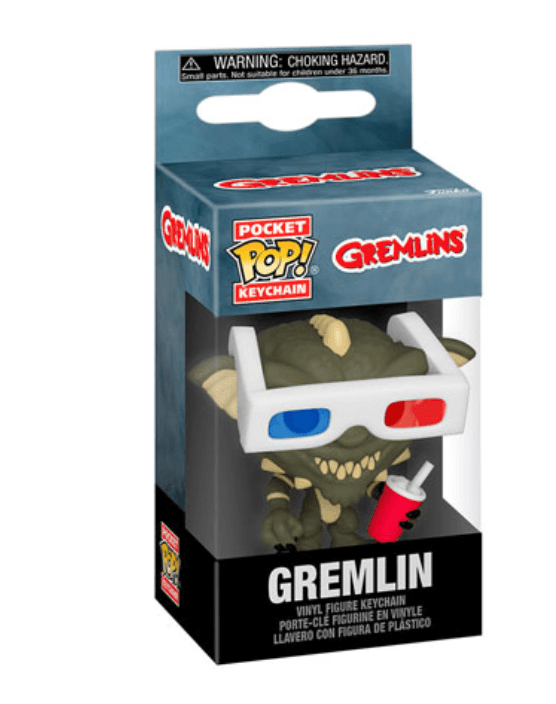 Funko - POP! - Gremlins - Gremlin with 3D Glasses Pocket Keychain
