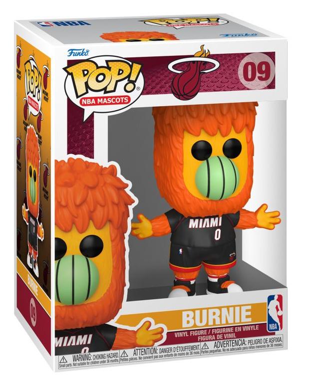 Funko - POP! - NBA: Mascots - Miami Burnie Vinyl